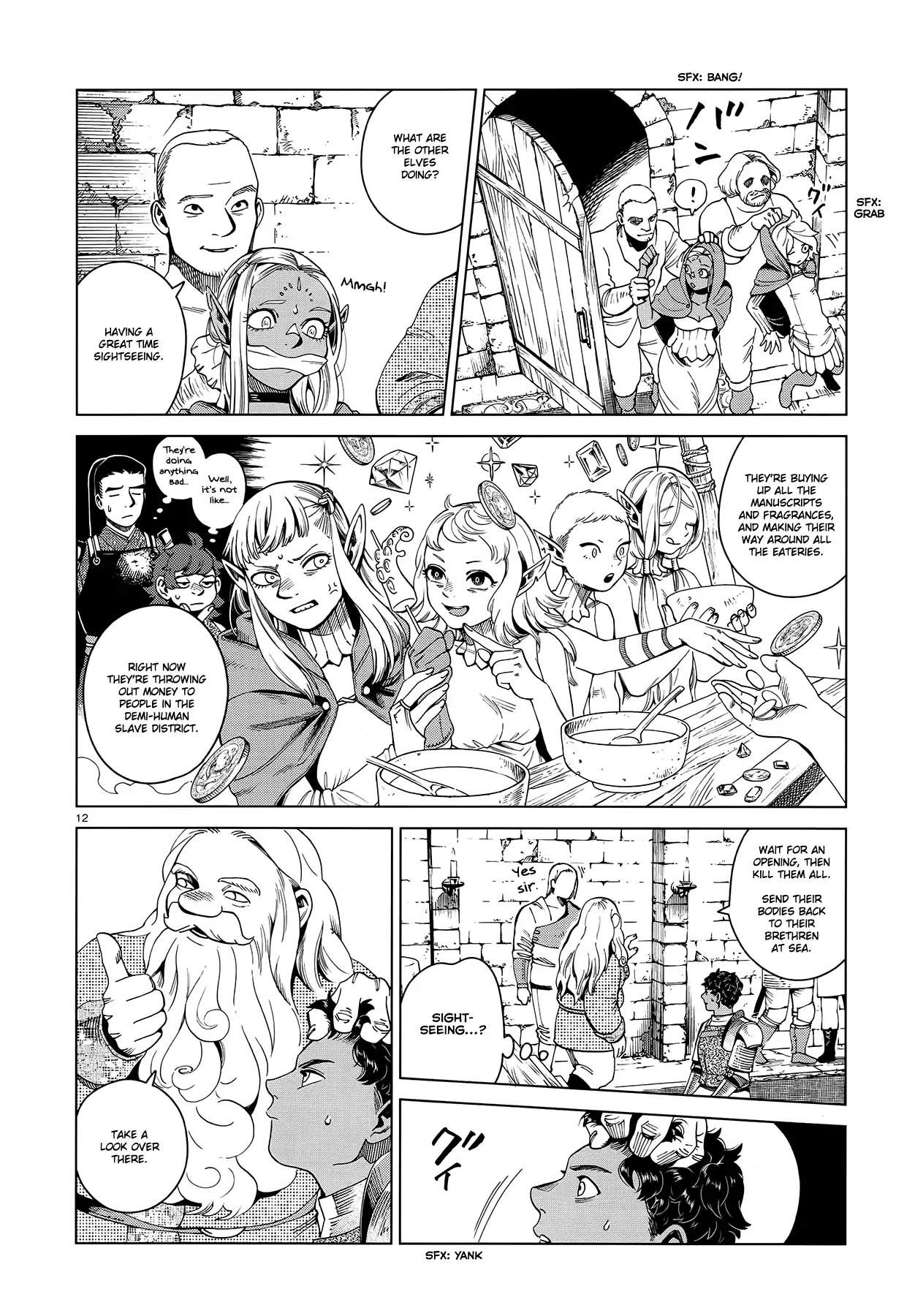 Dungeon Meshi Chapter 53 page 12 - Chapter 53: On the 1st Level