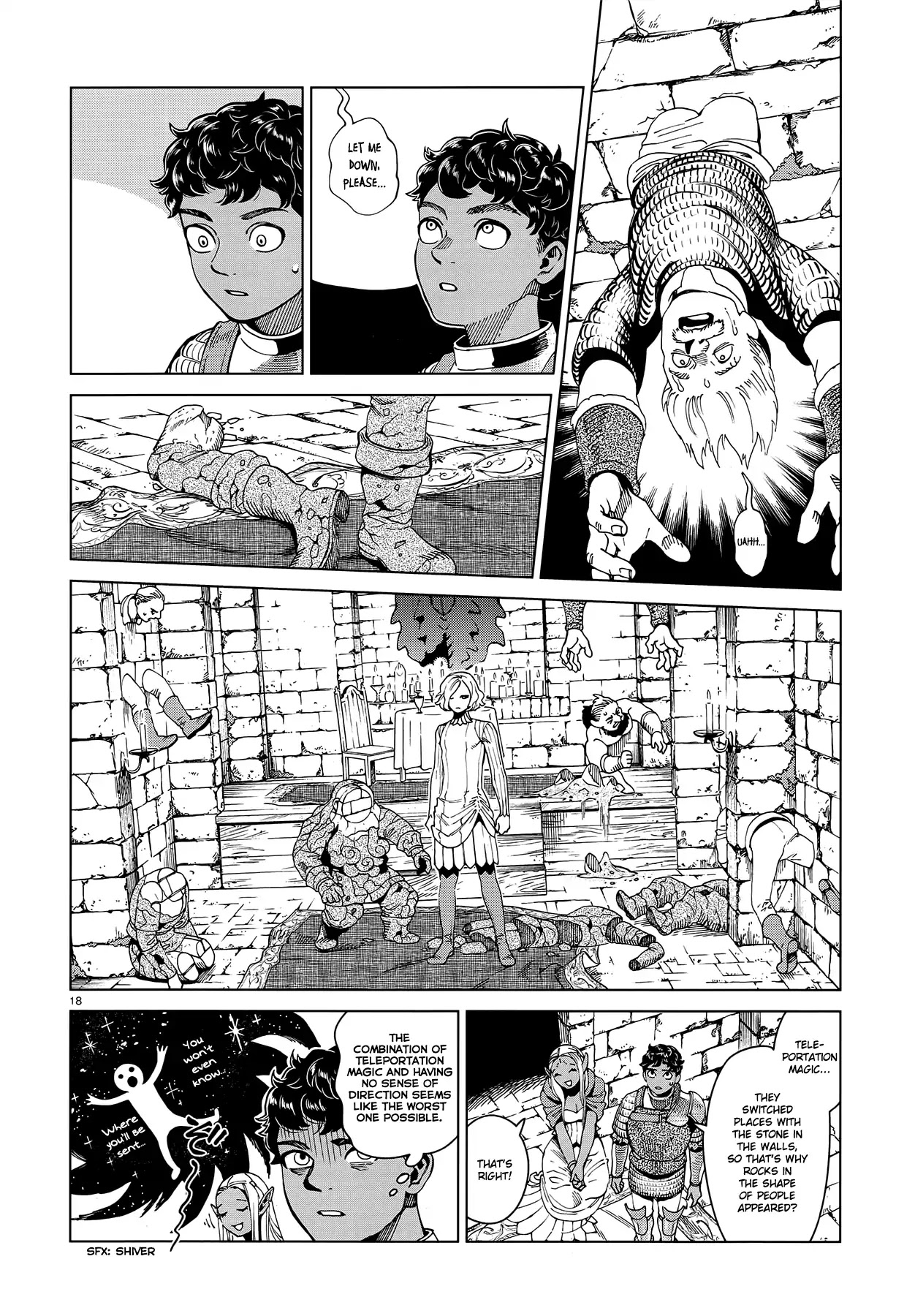 Dungeon Meshi Chapter 53 page 18 - Chapter 53: On the 1st Level