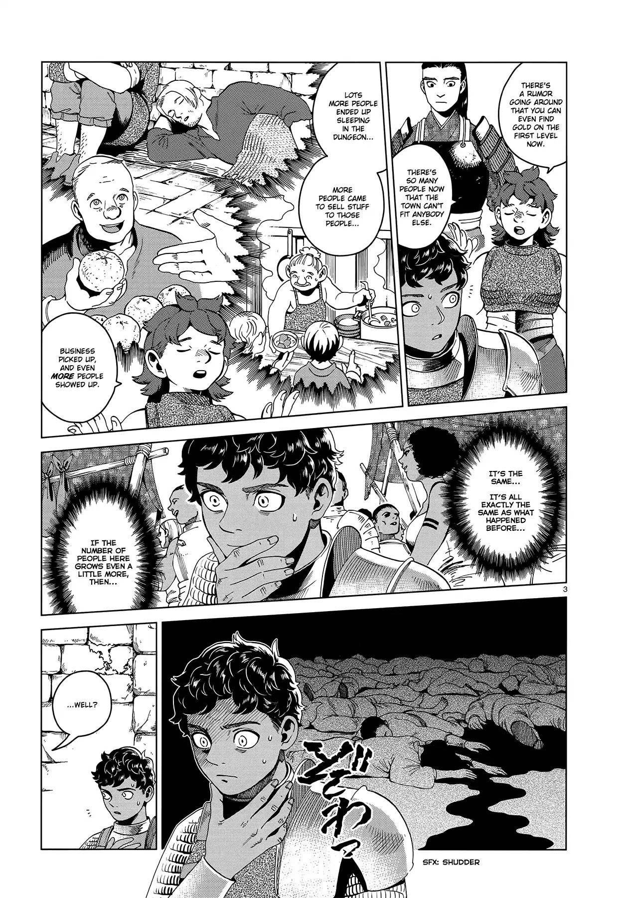 Dungeon Meshi Chapter 53 page 3 - Chapter 53: On the 1st Level
