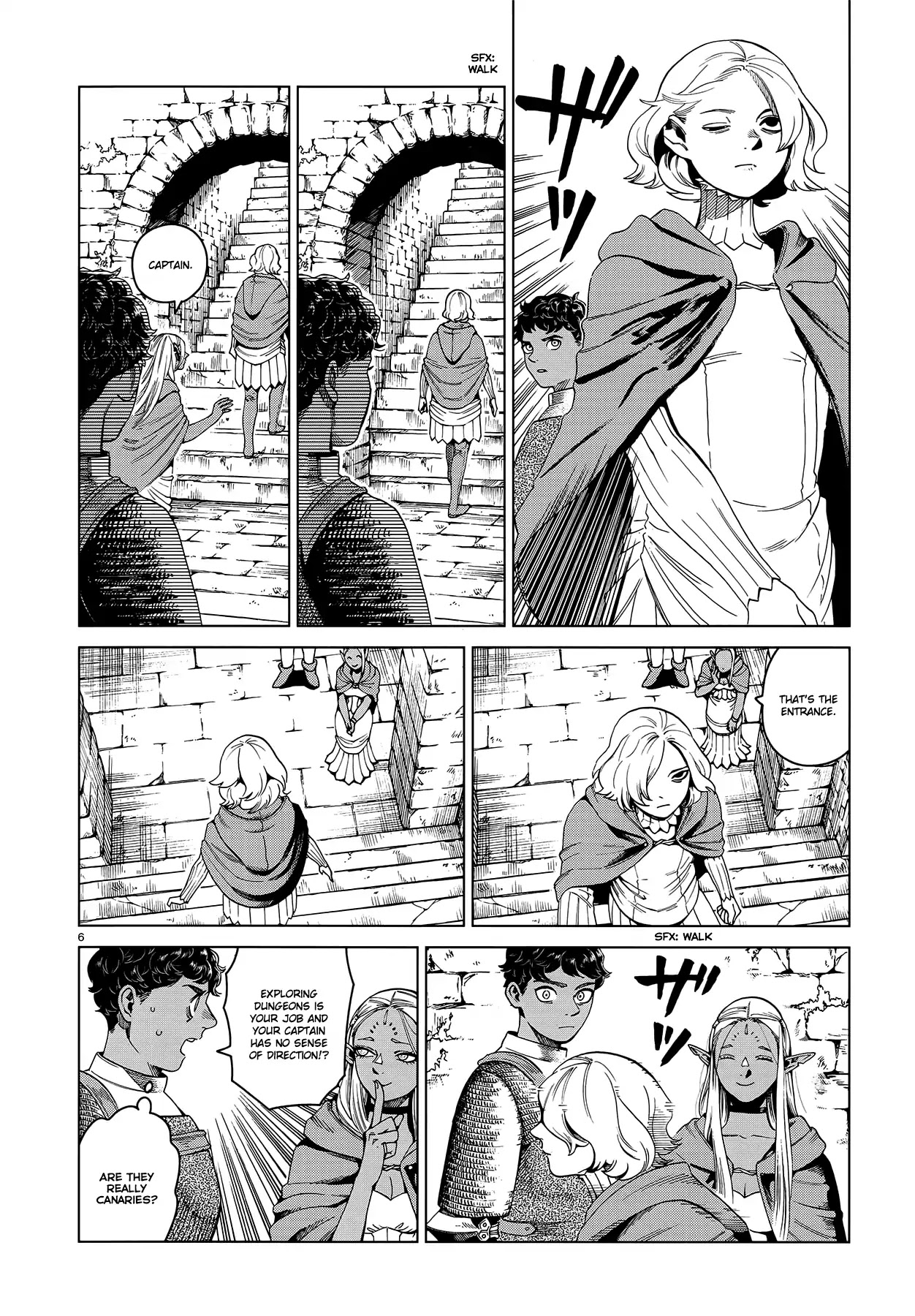 Dungeon Meshi Chapter 53 page 6 - Chapter 53: On the 1st Level