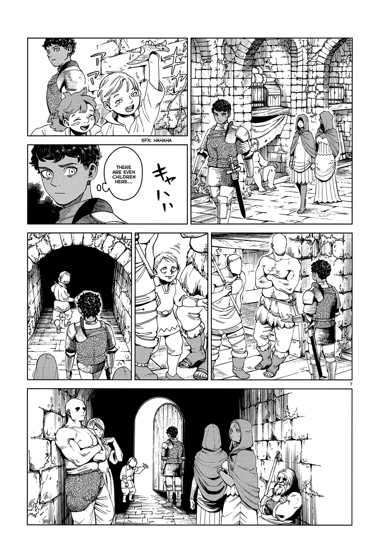 Dungeon Meshi Chapter 53 page 7 - Chapter 53: On the 1st Level