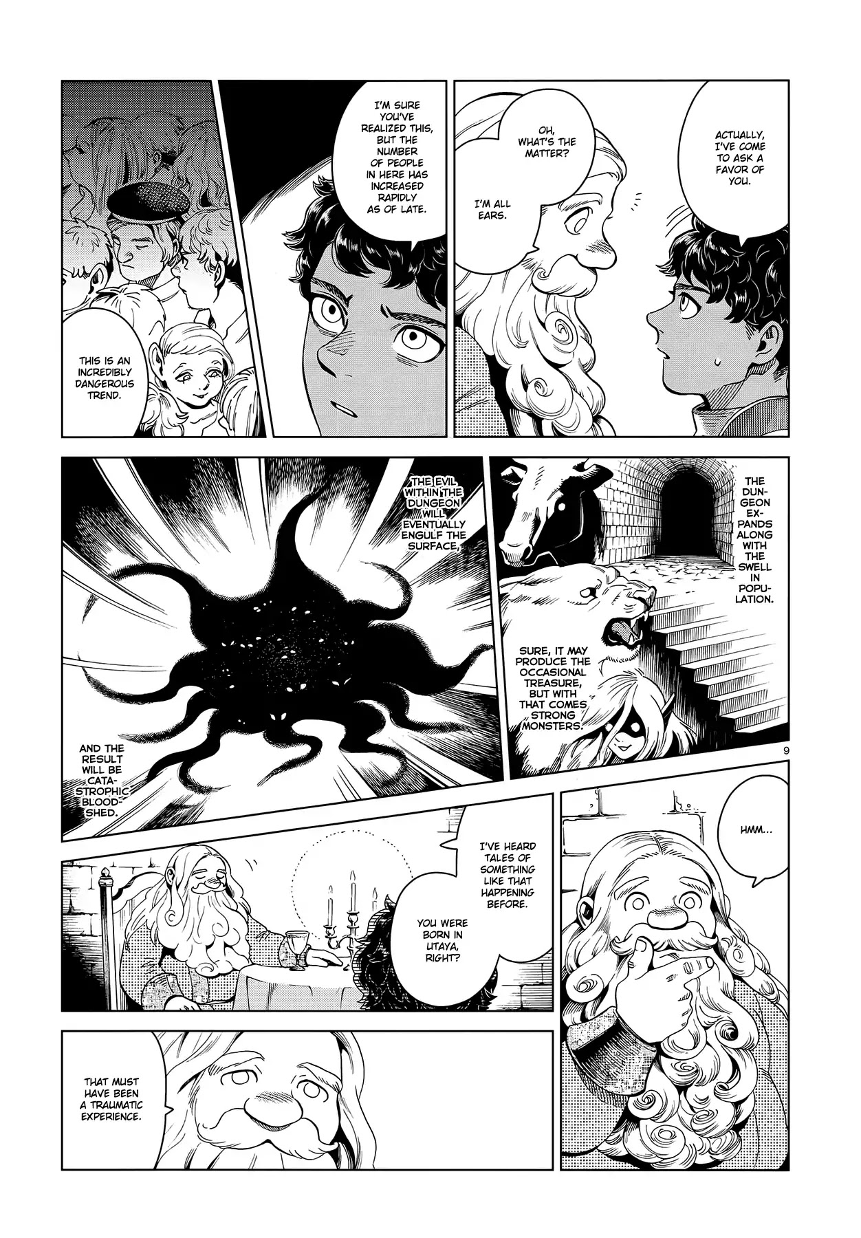 Dungeon Meshi Chapter 53 page 9 - Chapter 53: On the 1st Level