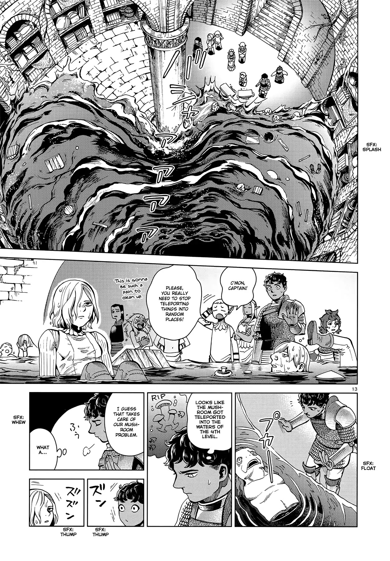 Dungeon Meshi Chapter 54 page 13 - Chapter 54: On the 1st Level, Part II