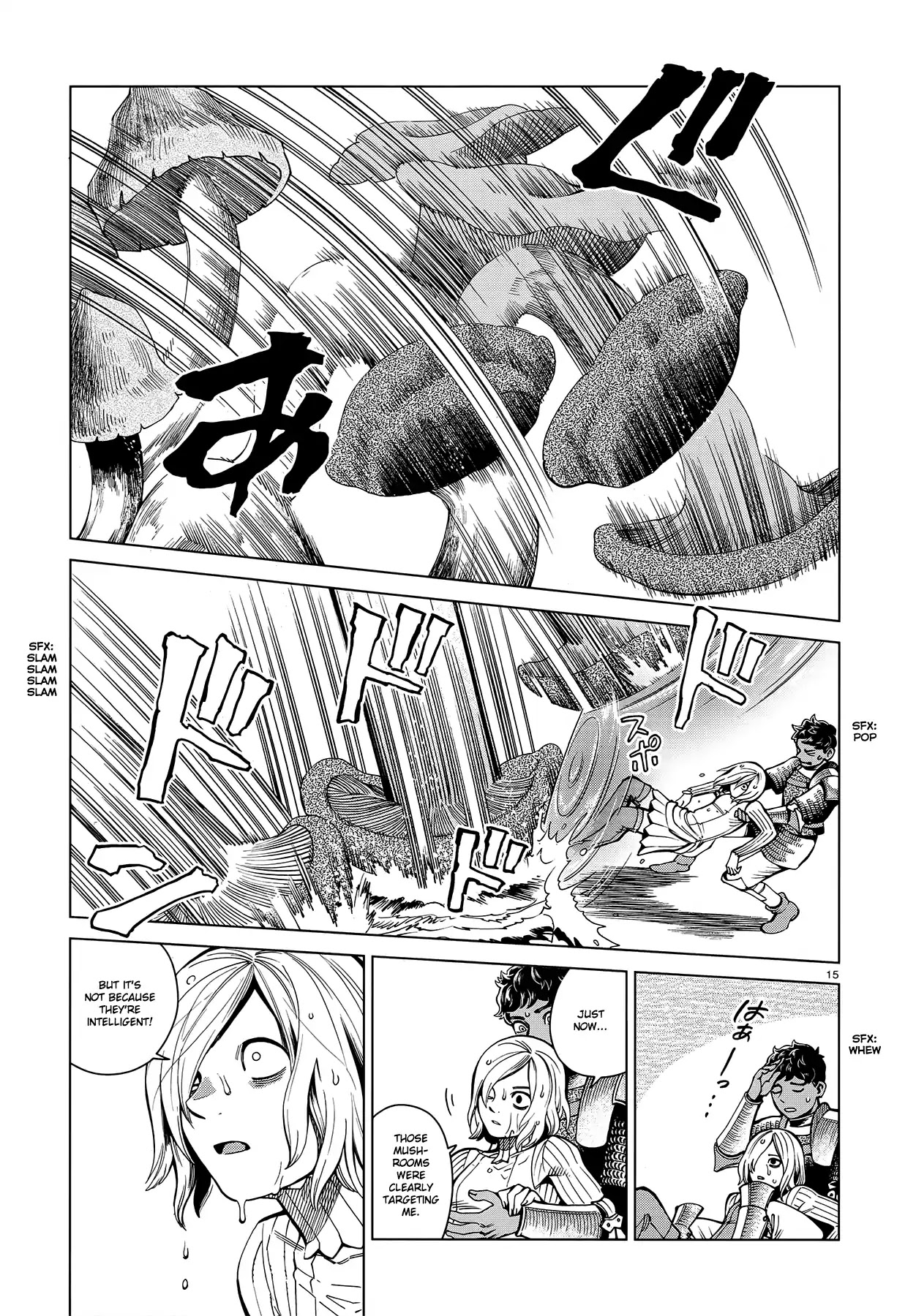 Dungeon Meshi Chapter 54 page 15 - Chapter 54: On the 1st Level, Part II