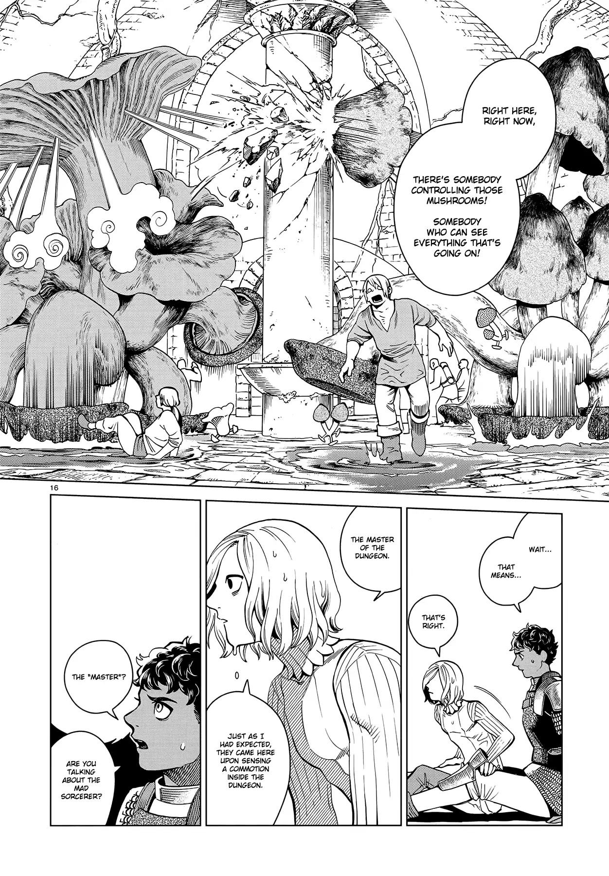 Dungeon Meshi Chapter 54 page 16 - Chapter 54: On the 1st Level, Part II