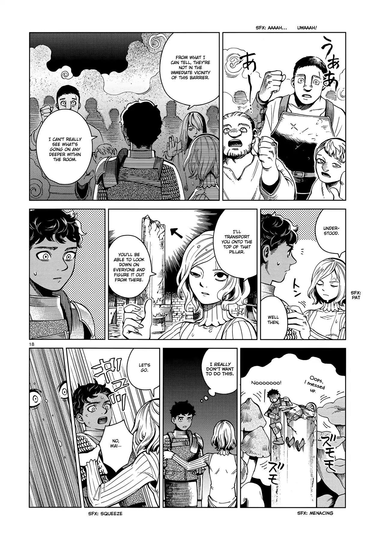 Dungeon Meshi Chapter 54 page 18 - Chapter 54: On the 1st Level, Part II