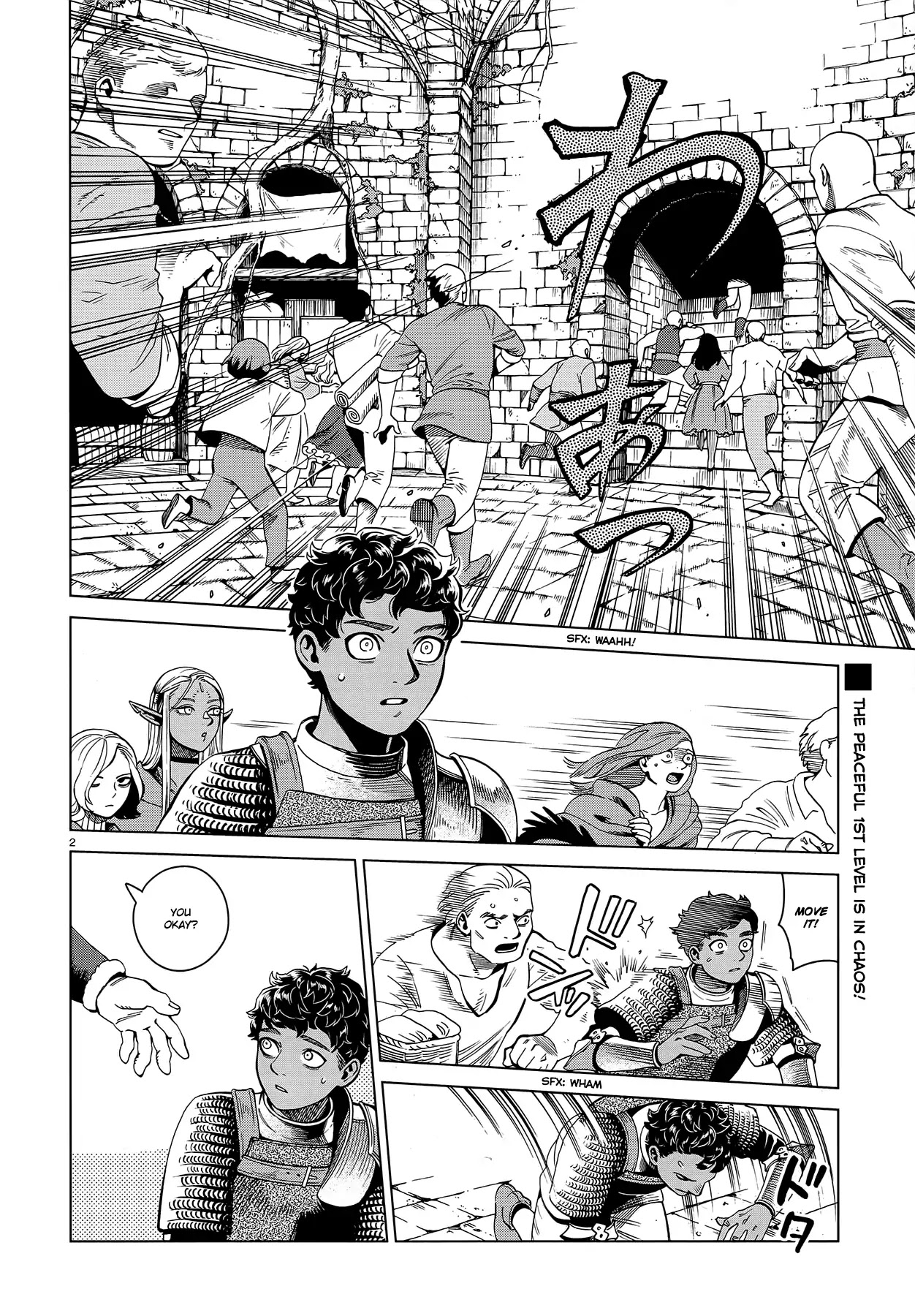 Dungeon Meshi Chapter 54 page 2 - Chapter 54: On the 1st Level, Part II