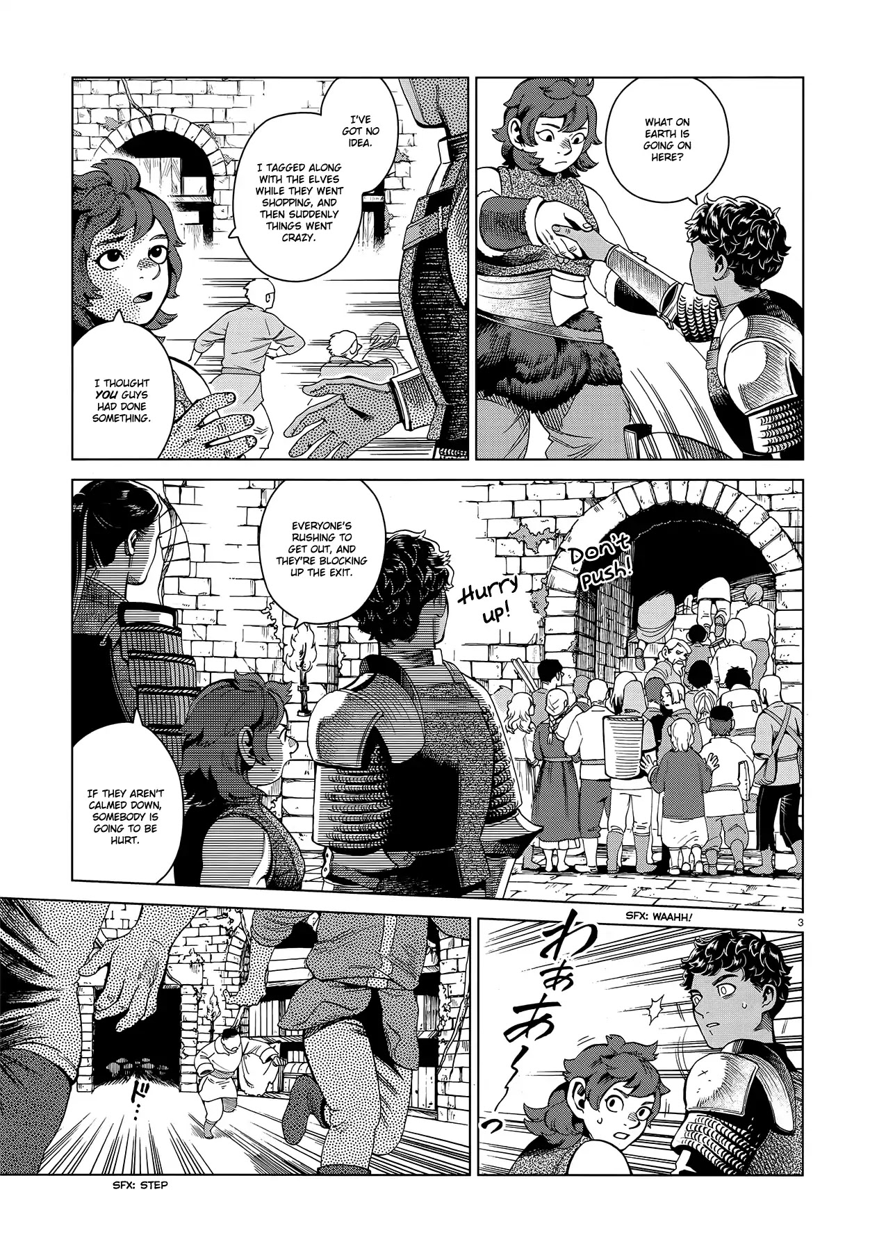 Dungeon Meshi Chapter 54 page 3 - Chapter 54: On the 1st Level, Part II