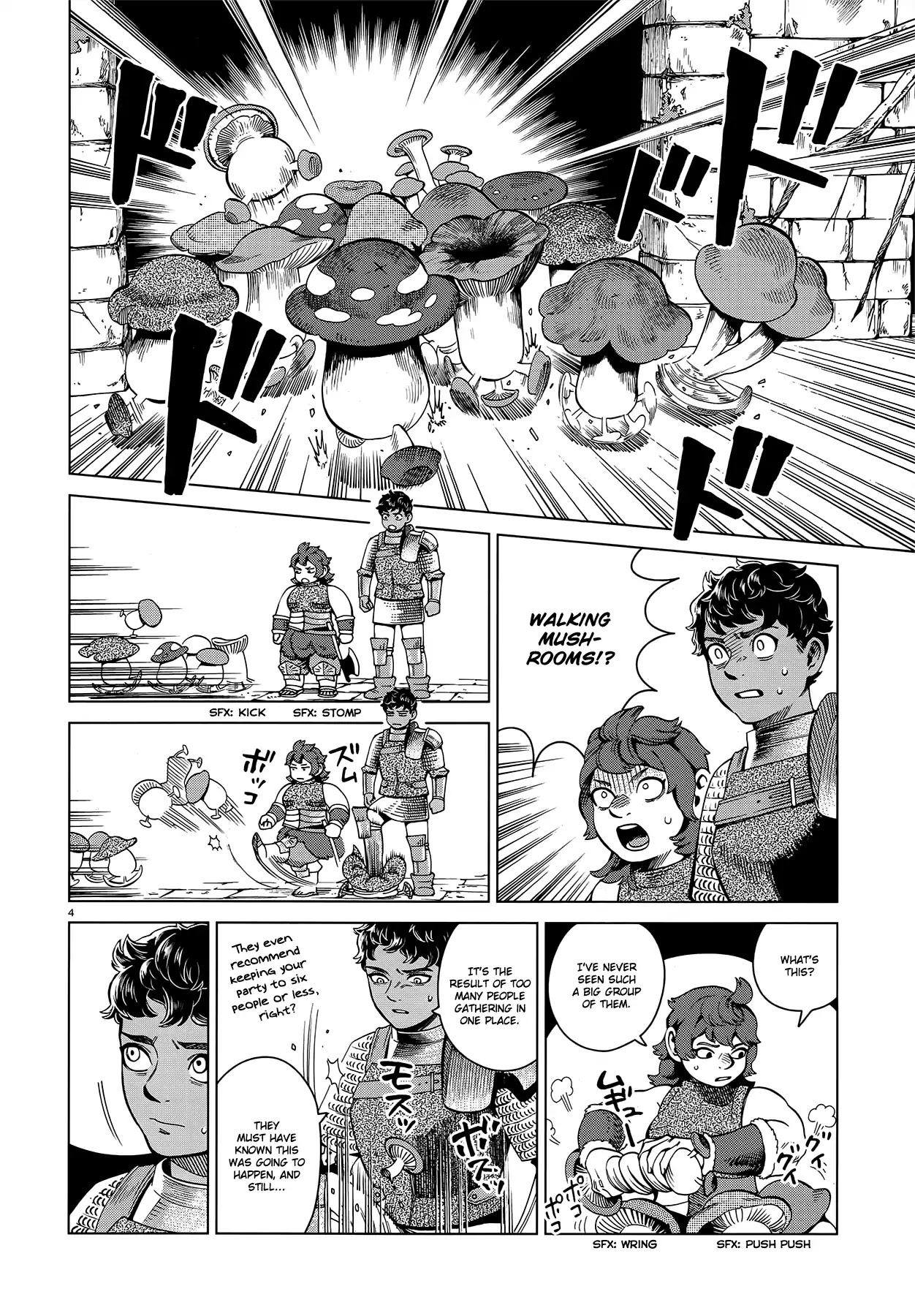 Dungeon Meshi Chapter 54 page 4 - Chapter 54: On the 1st Level, Part II