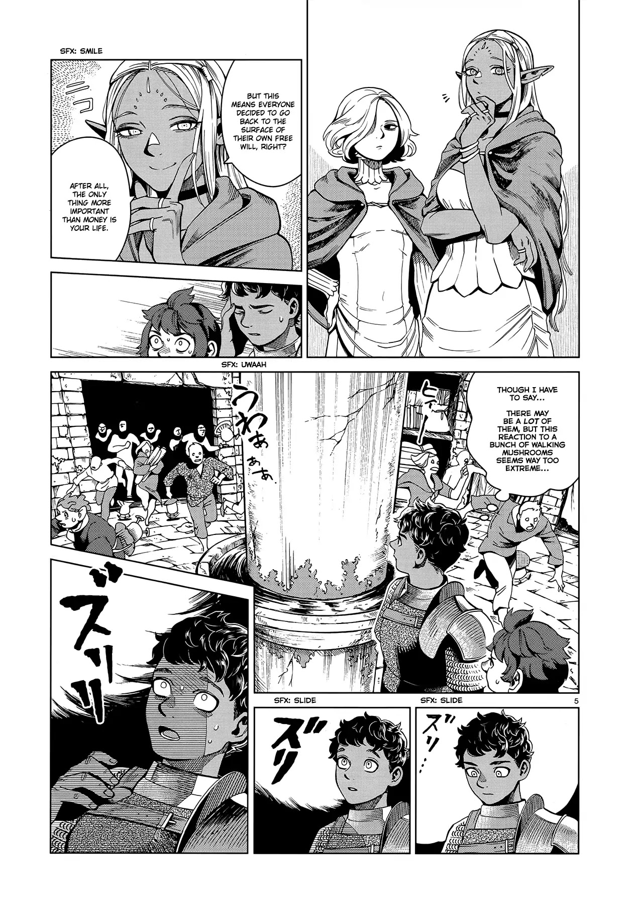 Dungeon Meshi Chapter 54 page 5 - Chapter 54: On the 1st Level, Part II