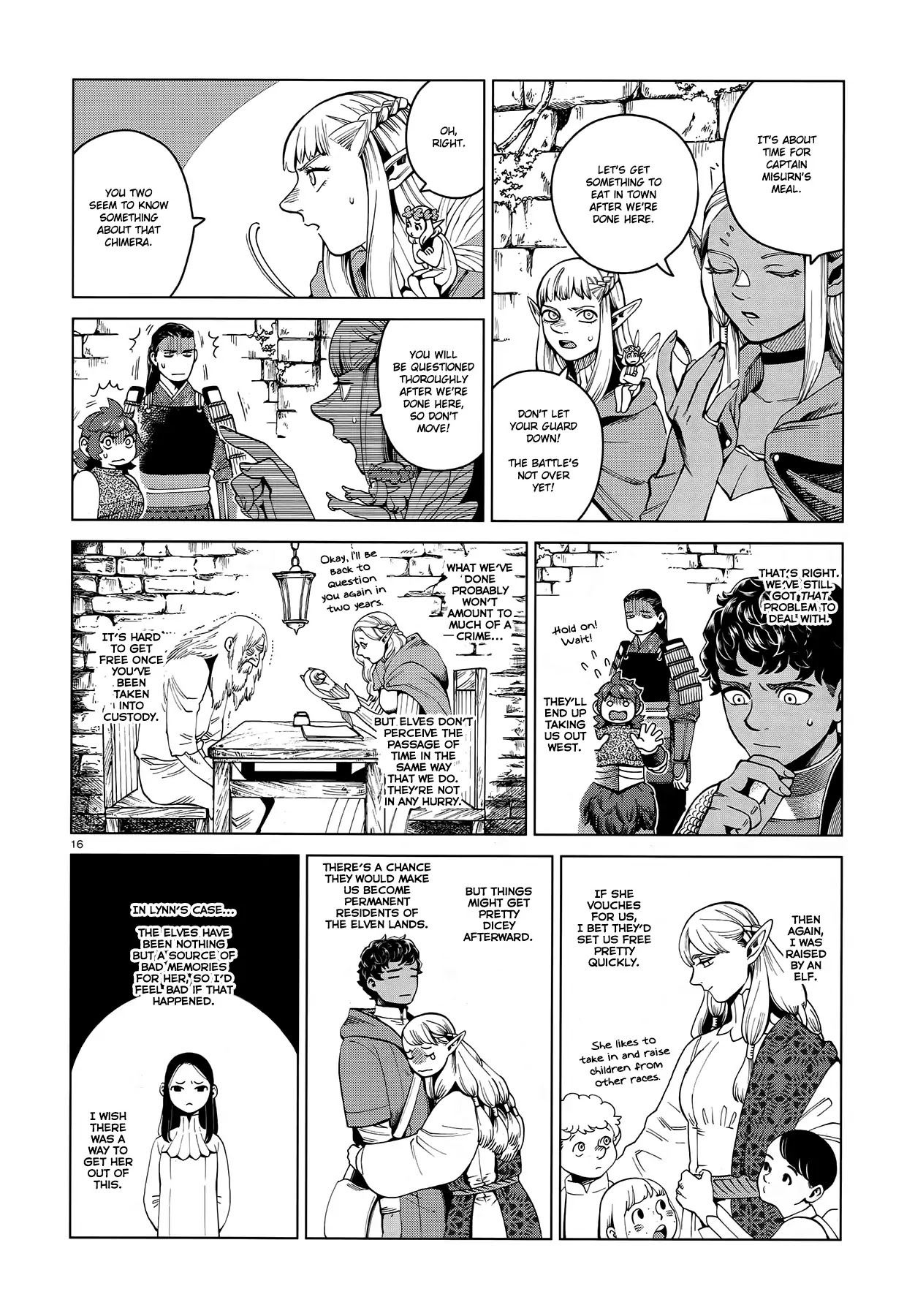 Dungeon Meshi Chapter 55 page 15 - Chapter 55: On the 1st Level, Part III