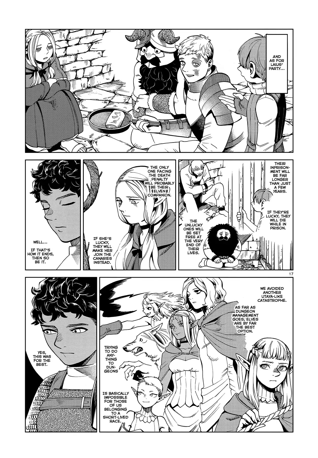 Dungeon Meshi Chapter 55 page 16 - Chapter 55: On the 1st Level, Part III