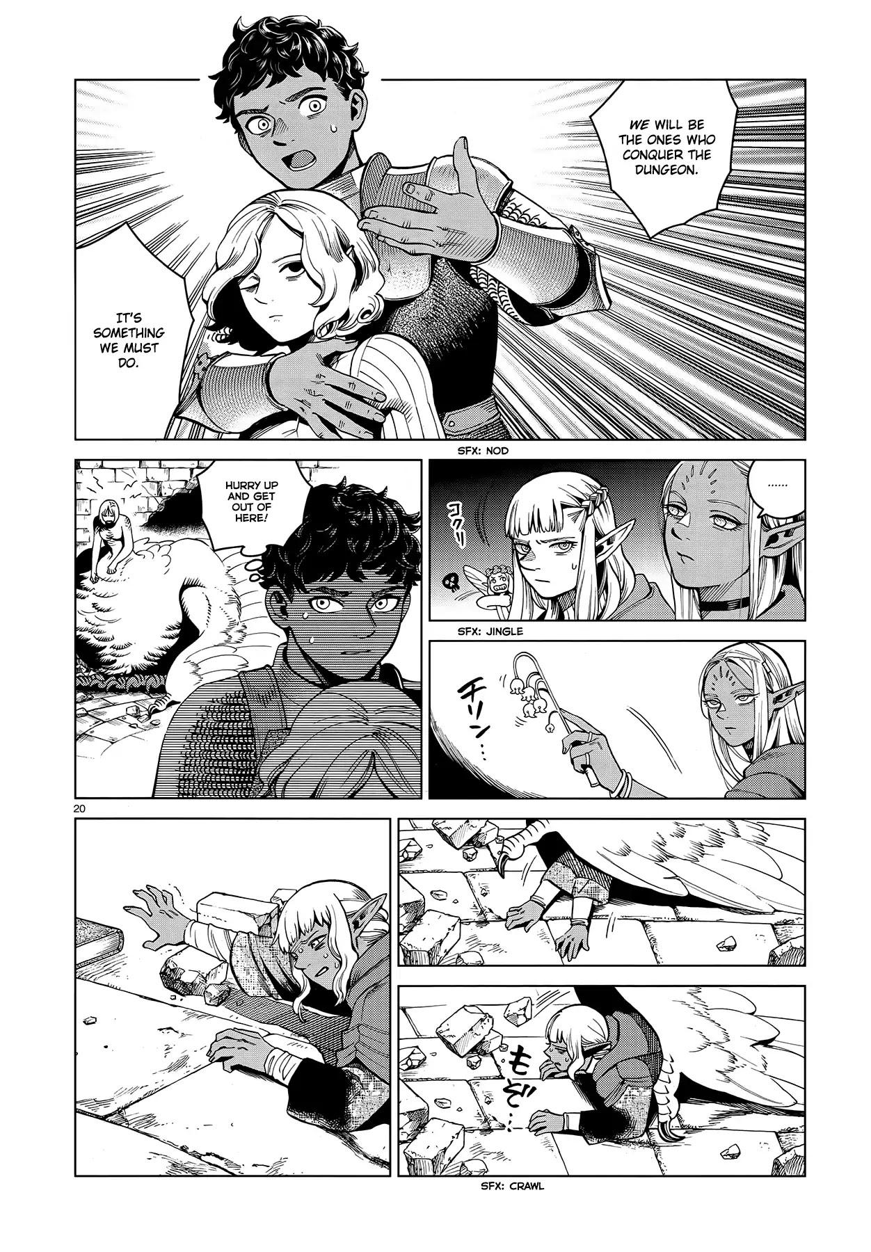 Dungeon Meshi Chapter 55 page 19 - Chapter 55: On the 1st Level, Part III