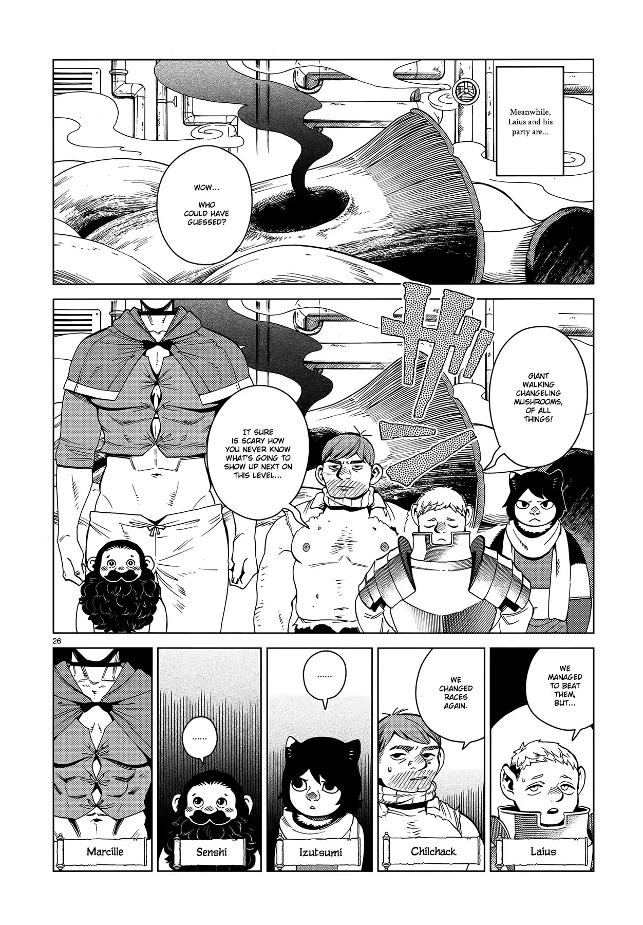Dungeon Meshi Chapter 55 page 25 - Chapter 55: On the 1st Level, Part III