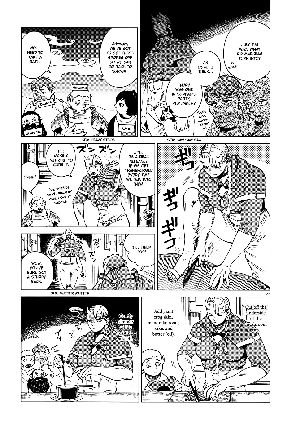 Dungeon Meshi Chapter 55 page 26 - Chapter 55: On the 1st Level, Part III