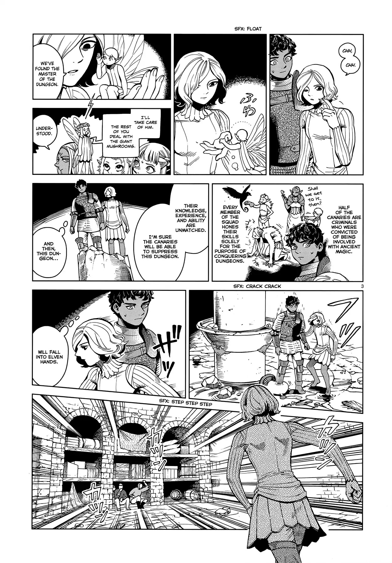 Dungeon Meshi Chapter 55 page 3 - Chapter 55: On the 1st Level, Part III