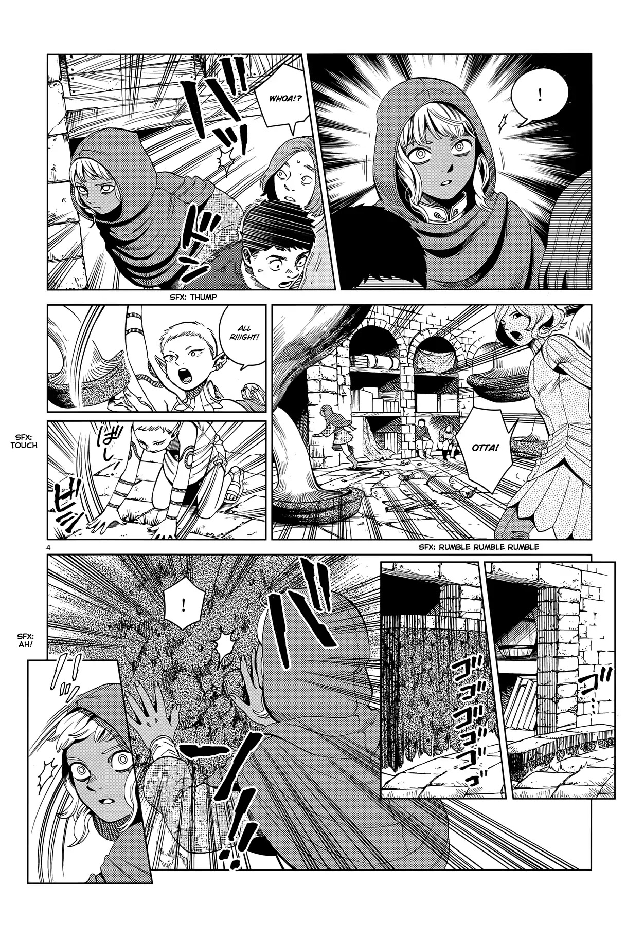 Dungeon Meshi Chapter 55 page 4 - Chapter 55: On the 1st Level, Part III