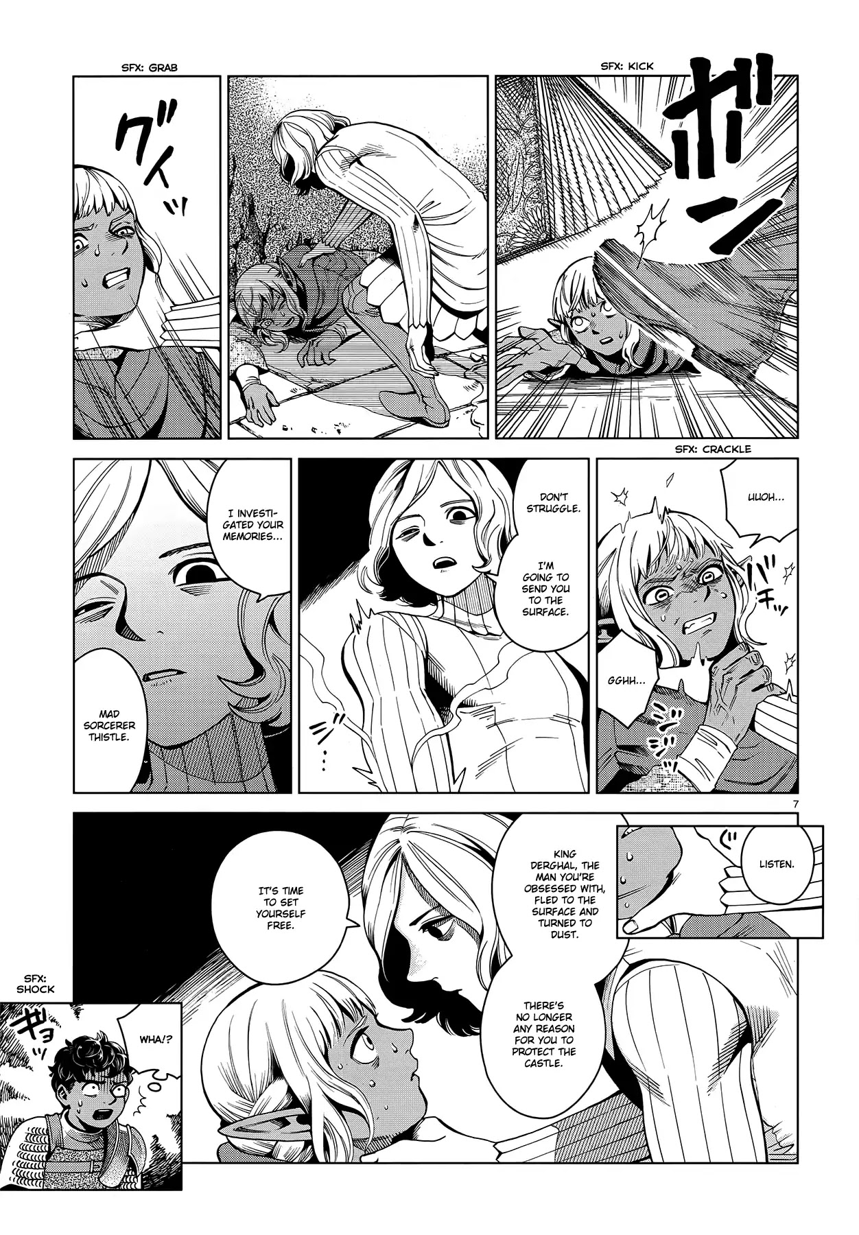 Dungeon Meshi Chapter 55 page 7 - Chapter 55: On the 1st Level, Part III