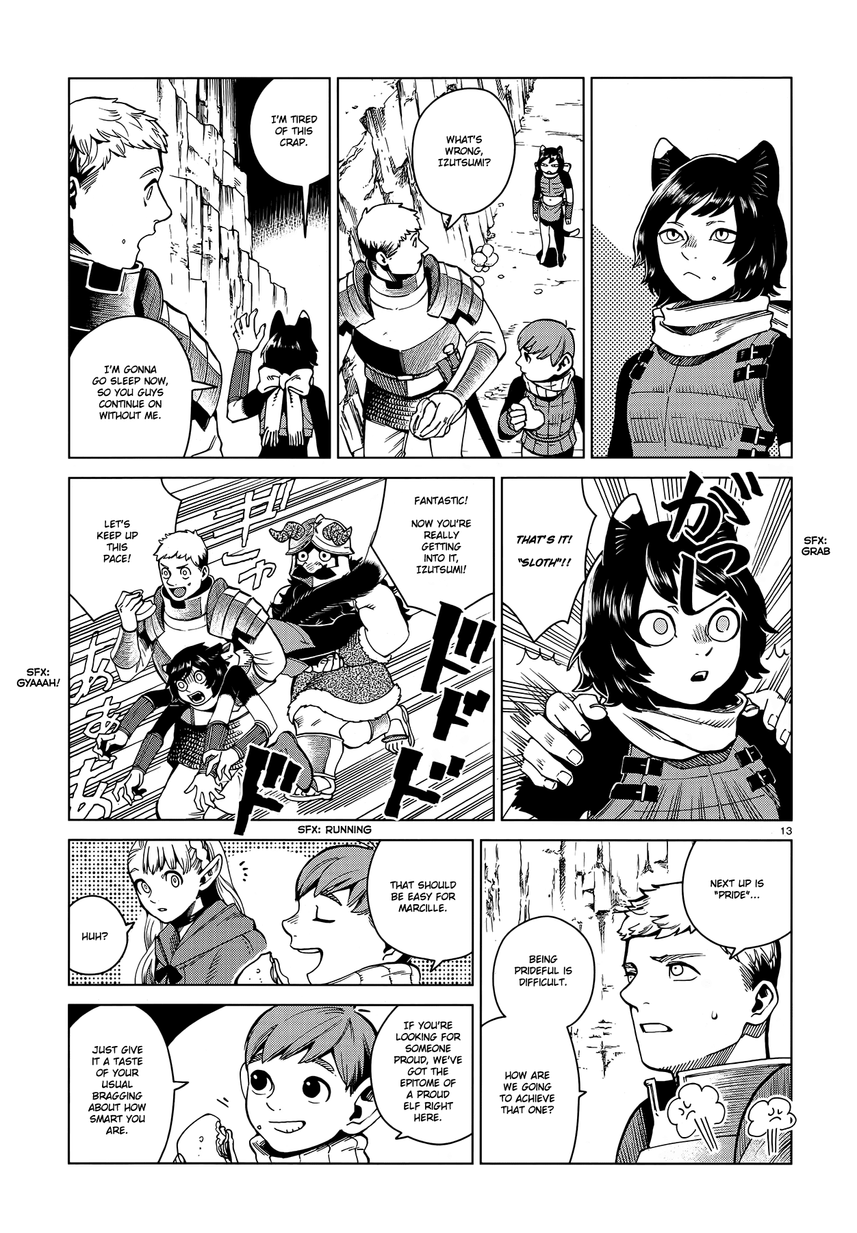 Dungeon Meshi Chapter 56 page 13 - Chapter 56: Bicorn