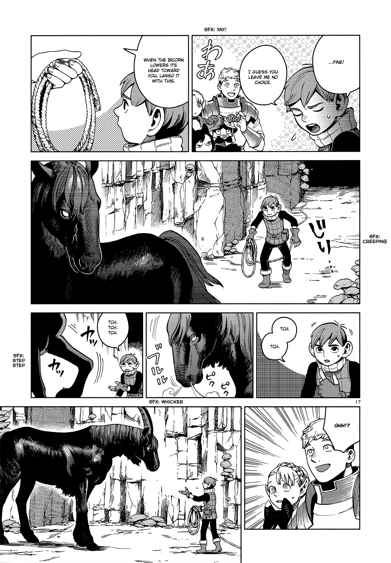 Dungeon Meshi Chapter 56 page 17 - Chapter 56: Bicorn