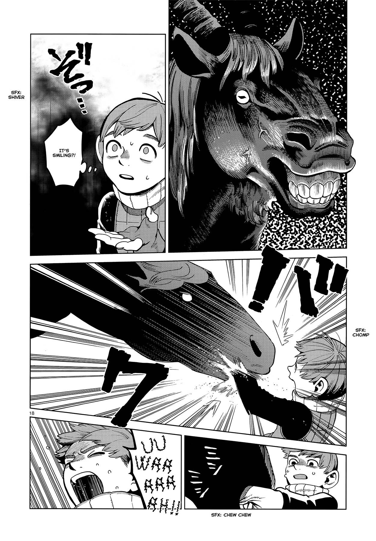 Dungeon Meshi Chapter 56 page 18 - Chapter 56: Bicorn