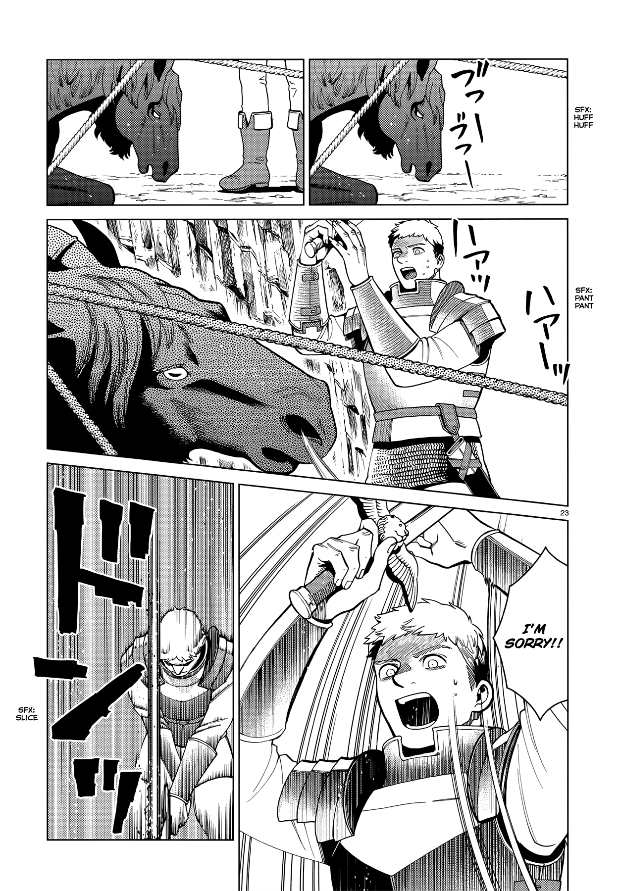 Dungeon Meshi Chapter 56 page 23 - Chapter 56: Bicorn