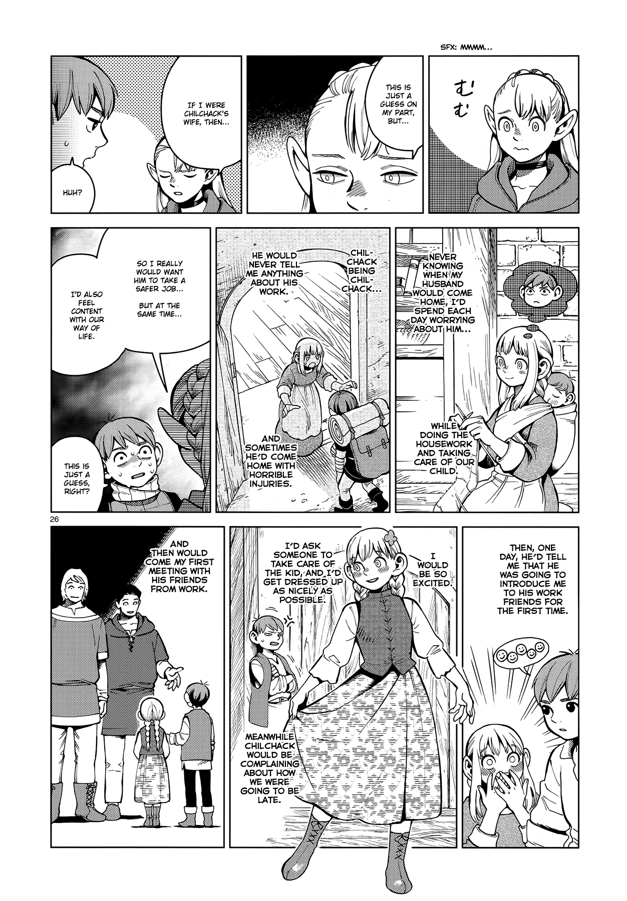 Dungeon Meshi Chapter 56 page 26 - Chapter 56: Bicorn