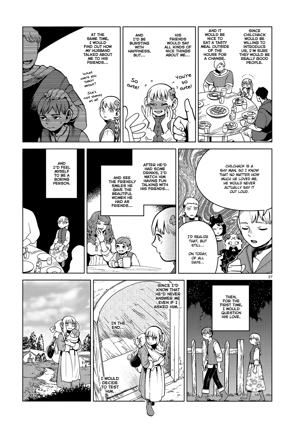 Dungeon Meshi Chapter 56 page 27 - Chapter 56: Bicorn
