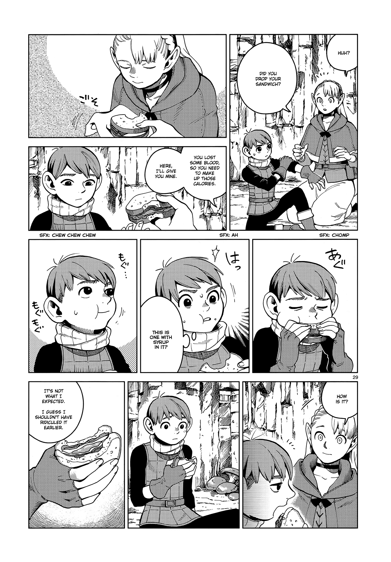 Dungeon Meshi Chapter 56 page 29 - Chapter 56: Bicorn