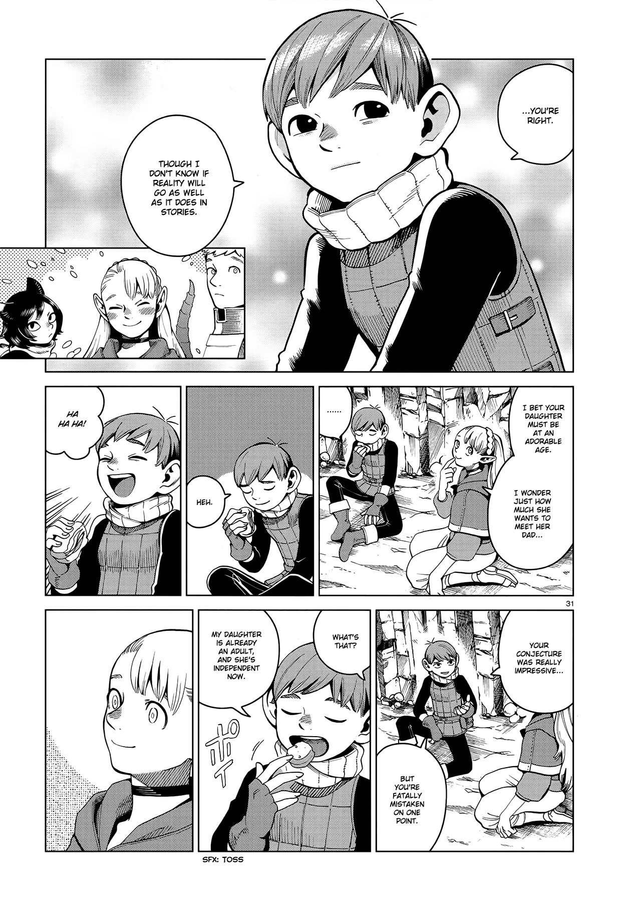 Dungeon Meshi Chapter 56 page 31 - Chapter 56: Bicorn