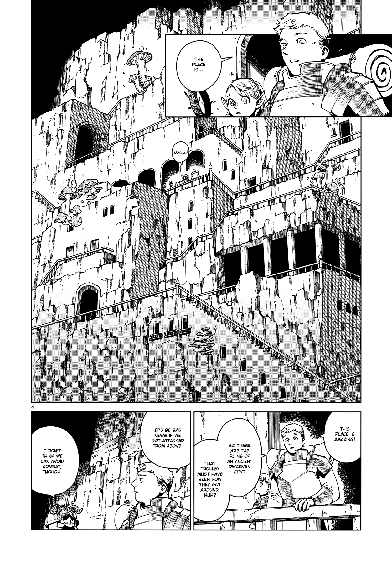 Dungeon Meshi Chapter 56 page 4 - Chapter 56: Bicorn