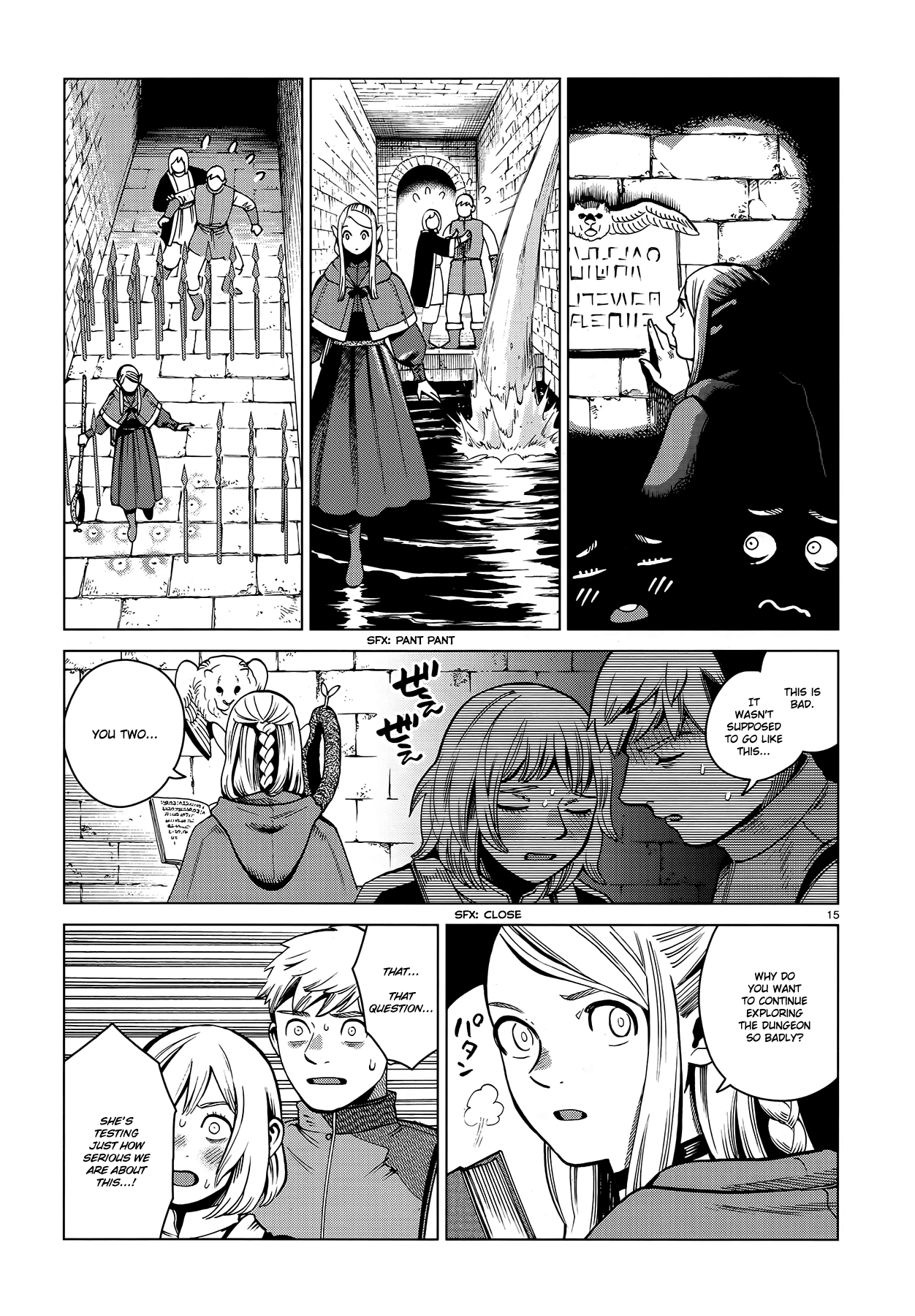 Dungeon Meshi Chapter 57 page 15 - Chapter 57: Stewed Head