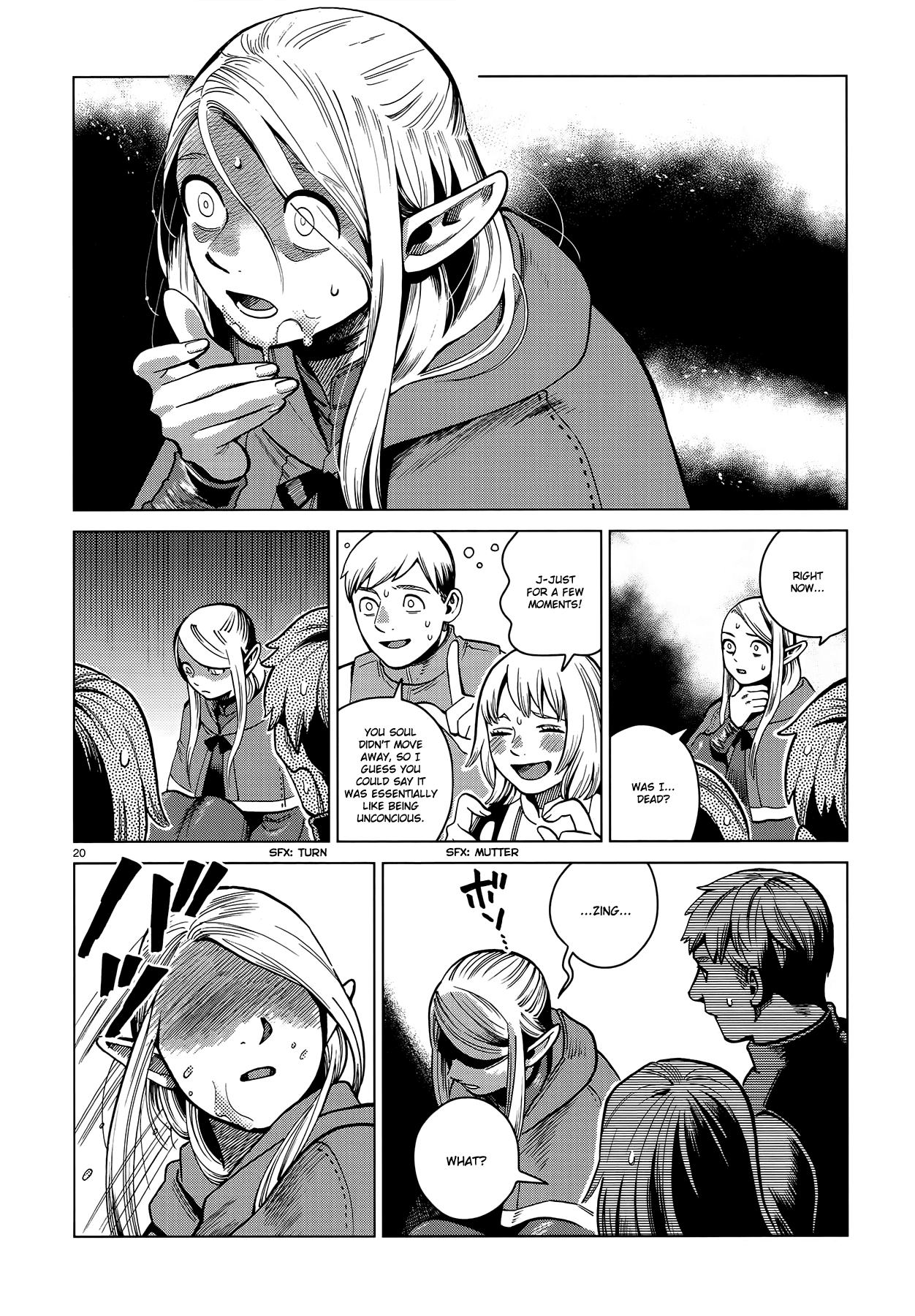 Dungeon Meshi Chapter 57 page 20 - Chapter 57: Stewed Head