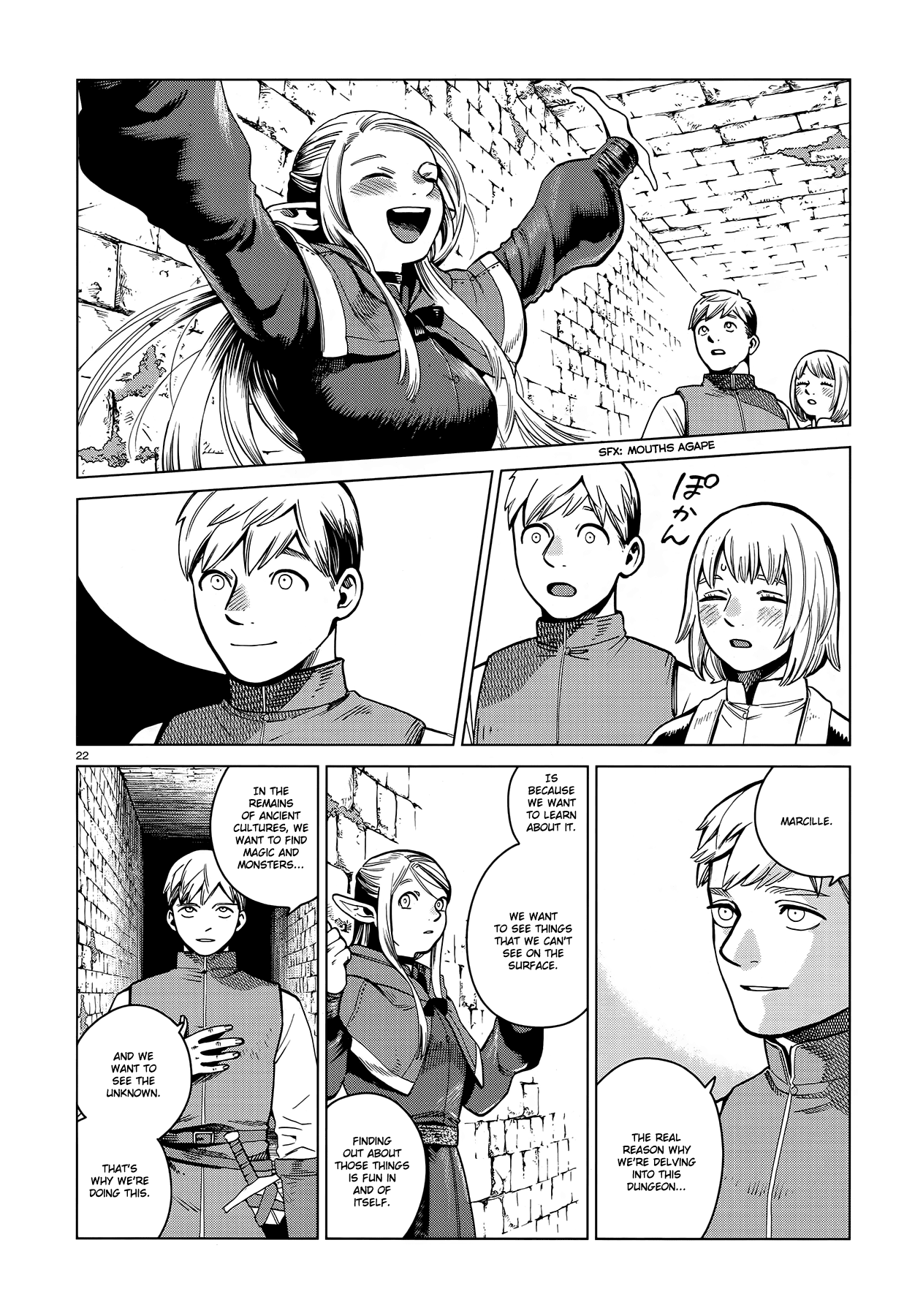 Dungeon Meshi Chapter 57 page 22 - Chapter 57: Stewed Head