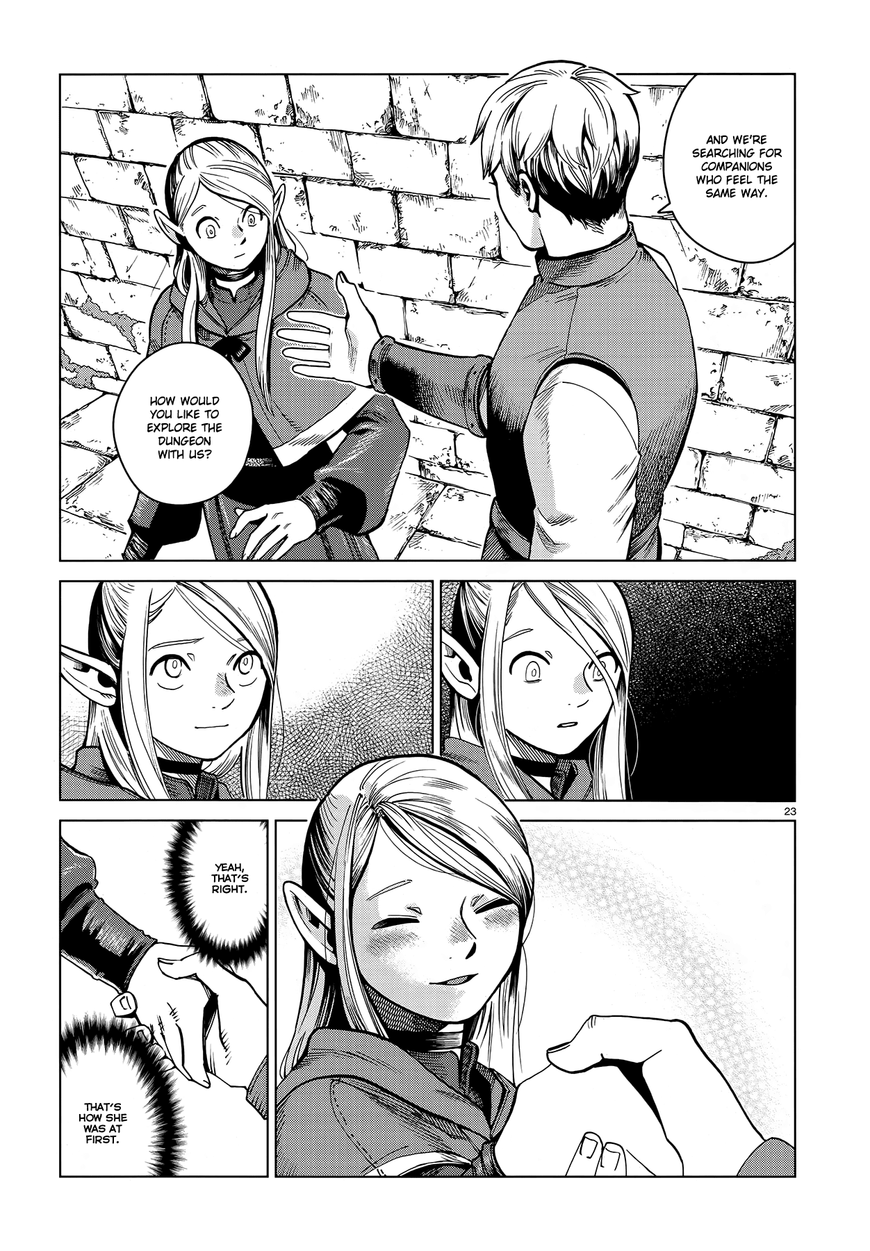 Dungeon Meshi Chapter 57 page 23 - Chapter 57: Stewed Head