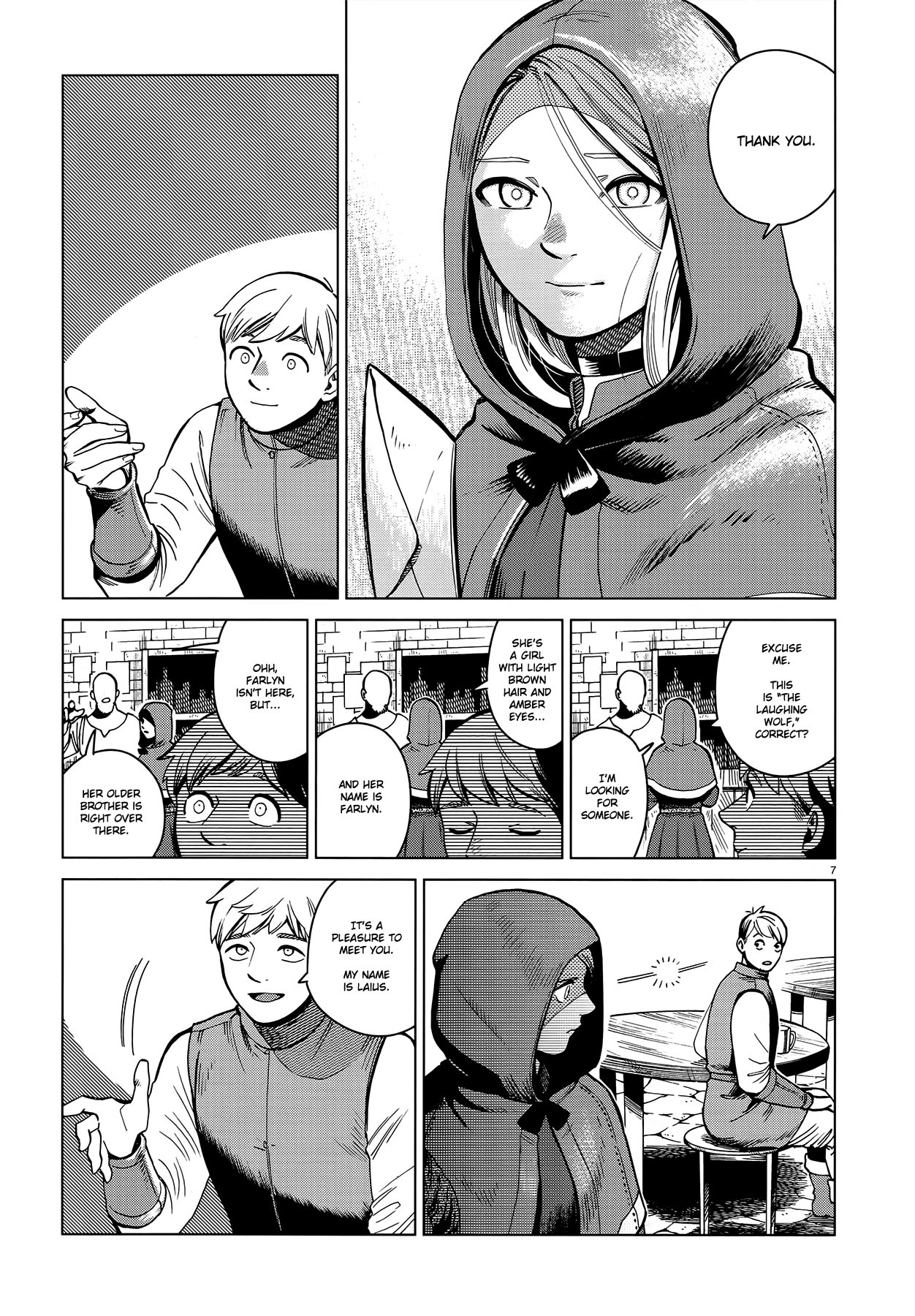 Dungeon Meshi Chapter 57 page 7 - Chapter 57: Stewed Head