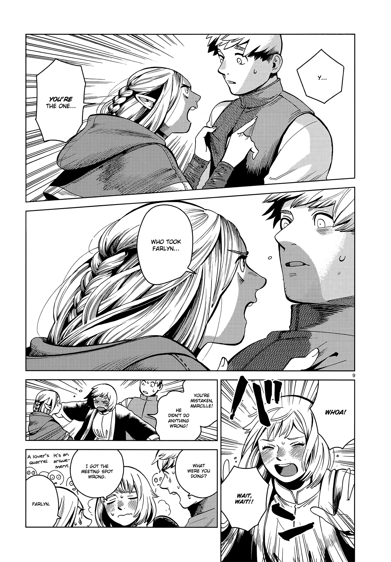 Dungeon Meshi Chapter 57 page 9 - Chapter 57: Stewed Head
