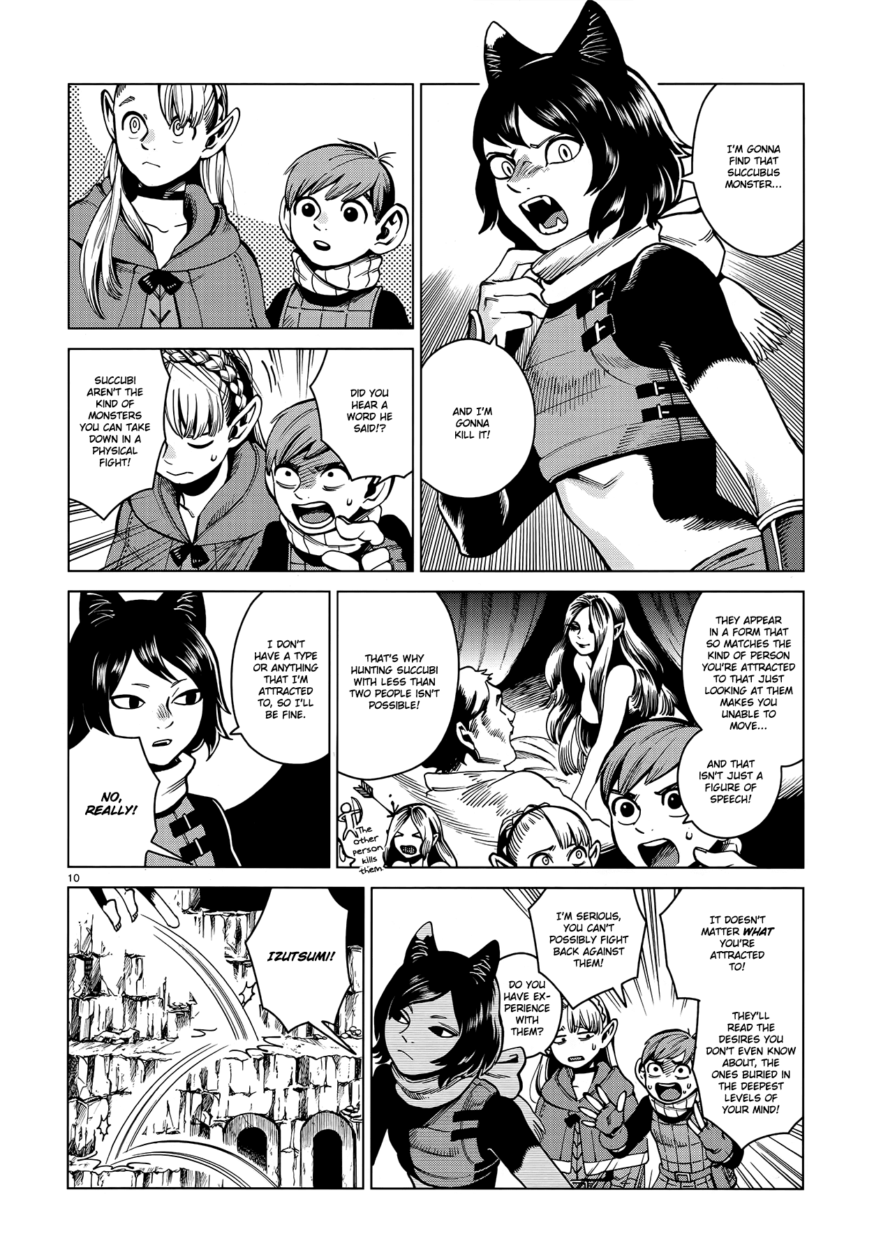 Dungeon Meshi Chapter 58 page 10 - Chapter 58: Succubus