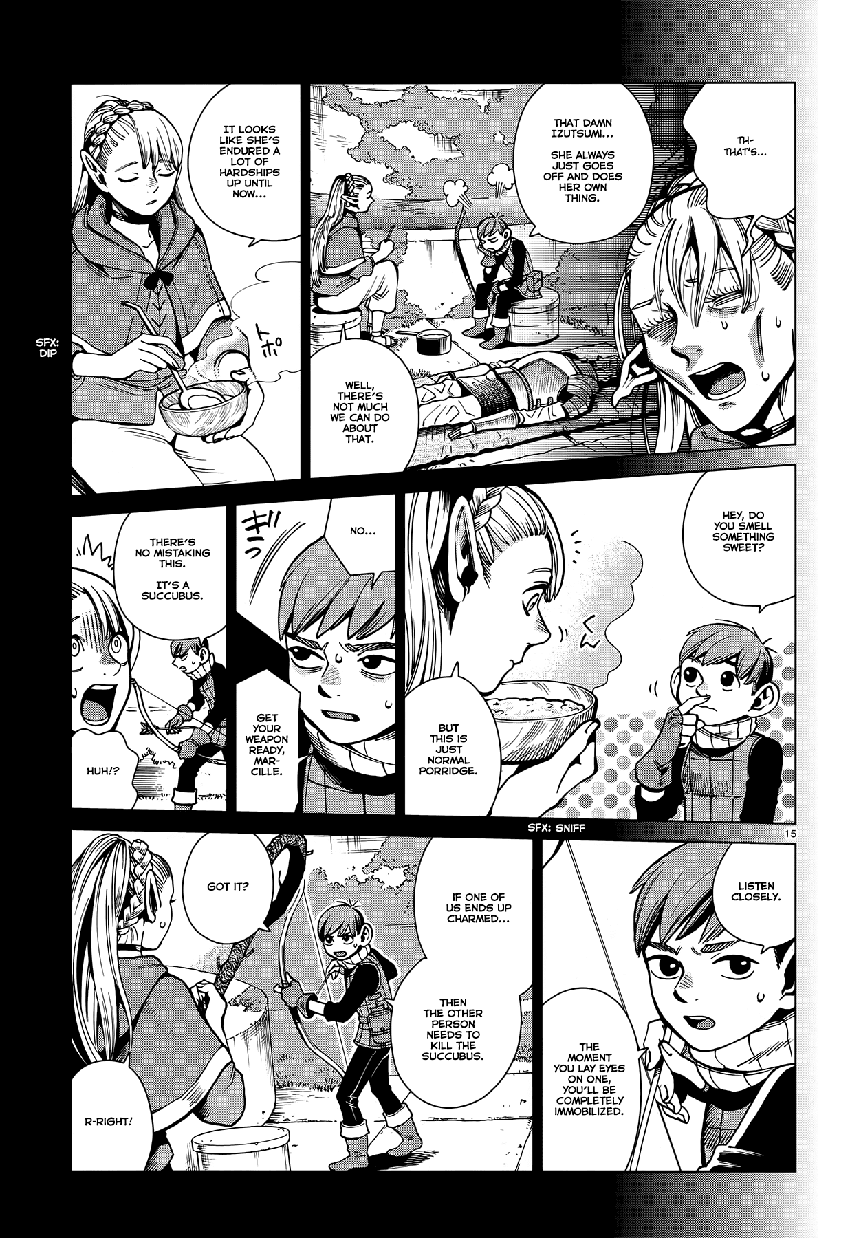 Dungeon Meshi Chapter 58 page 15 - Chapter 58: Succubus
