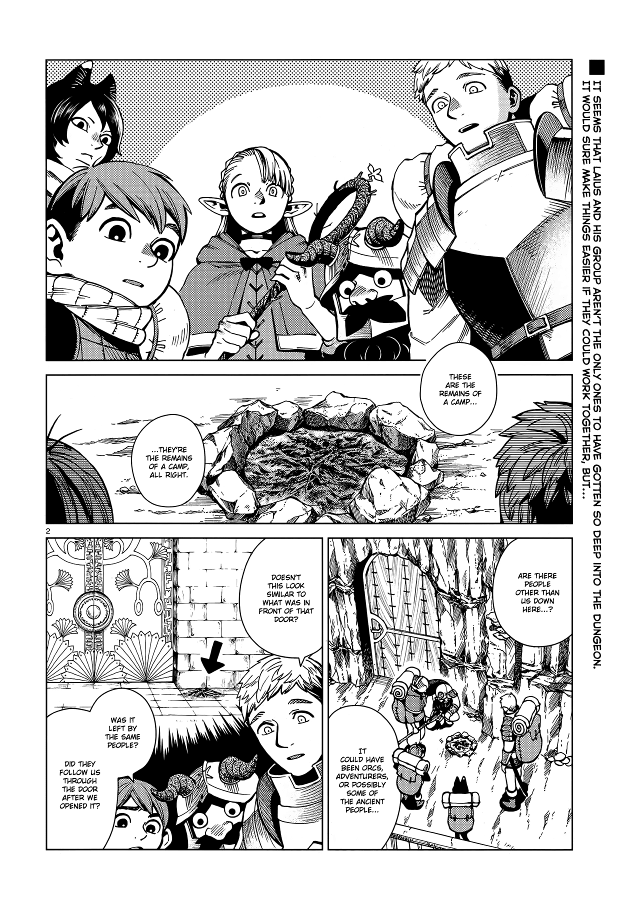 Dungeon Meshi Chapter 58 page 2 - Chapter 58: Succubus