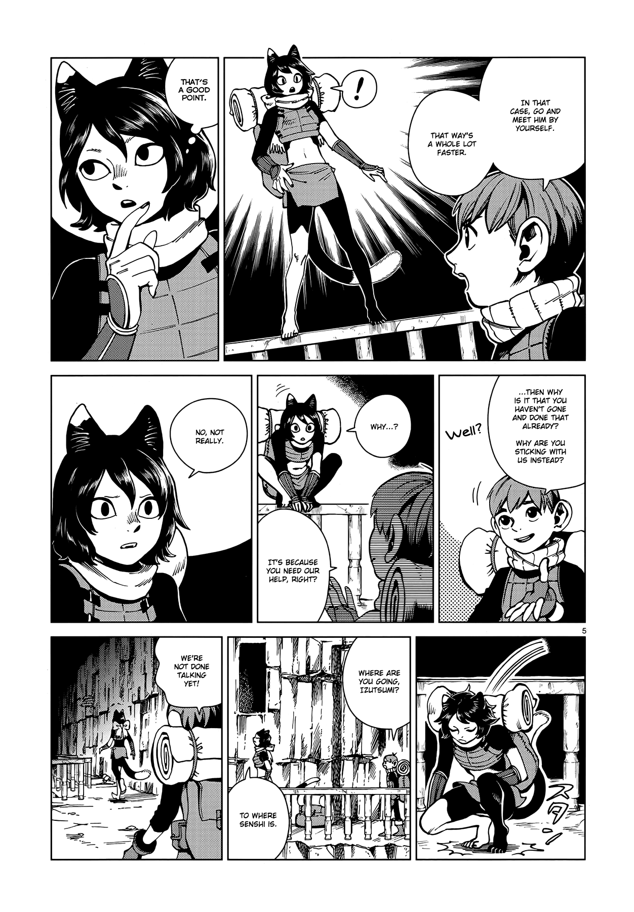 Dungeon Meshi Chapter 58 page 5 - Chapter 58: Succubus