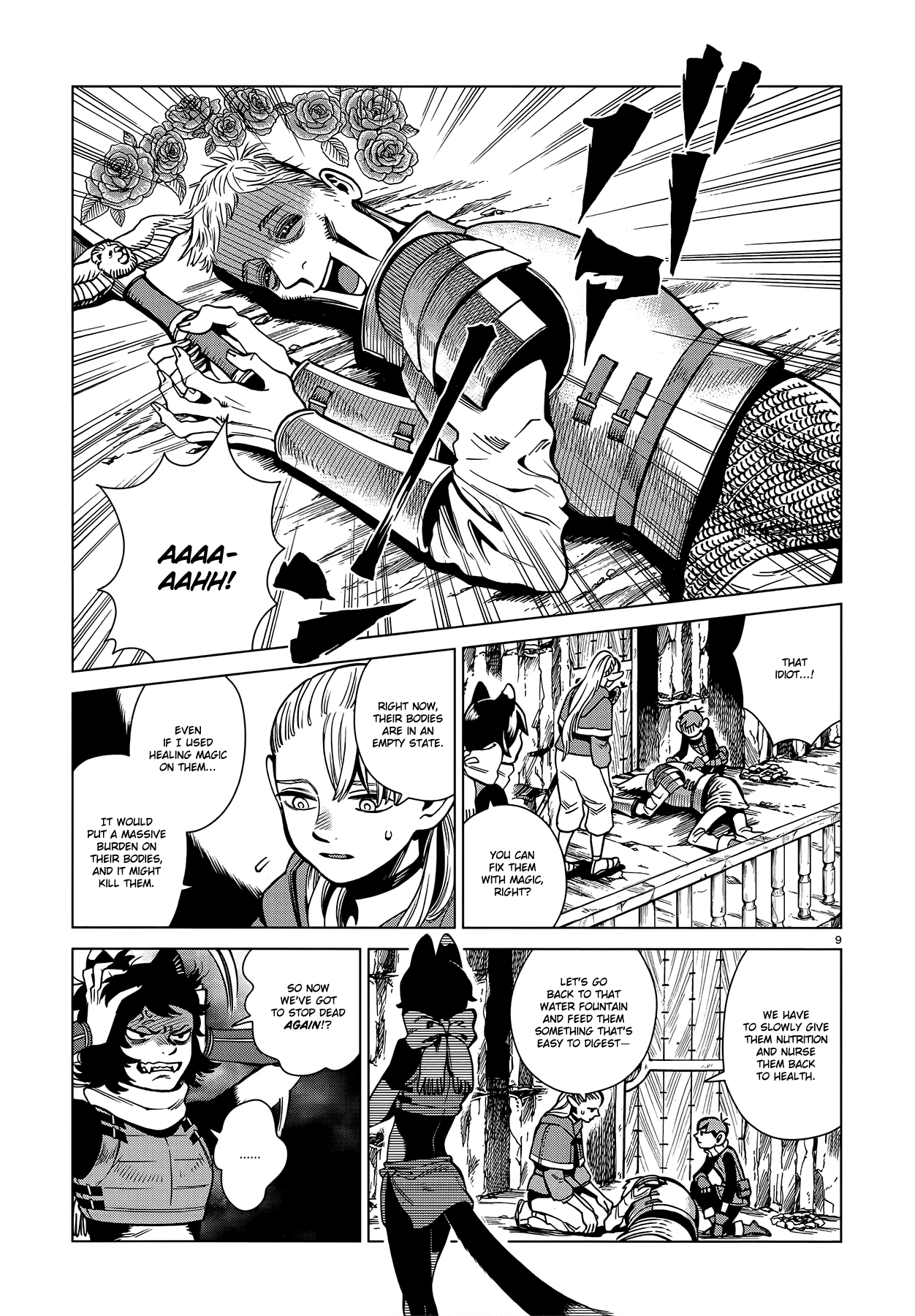 Dungeon Meshi Chapter 58 page 9 - Chapter 58: Succubus