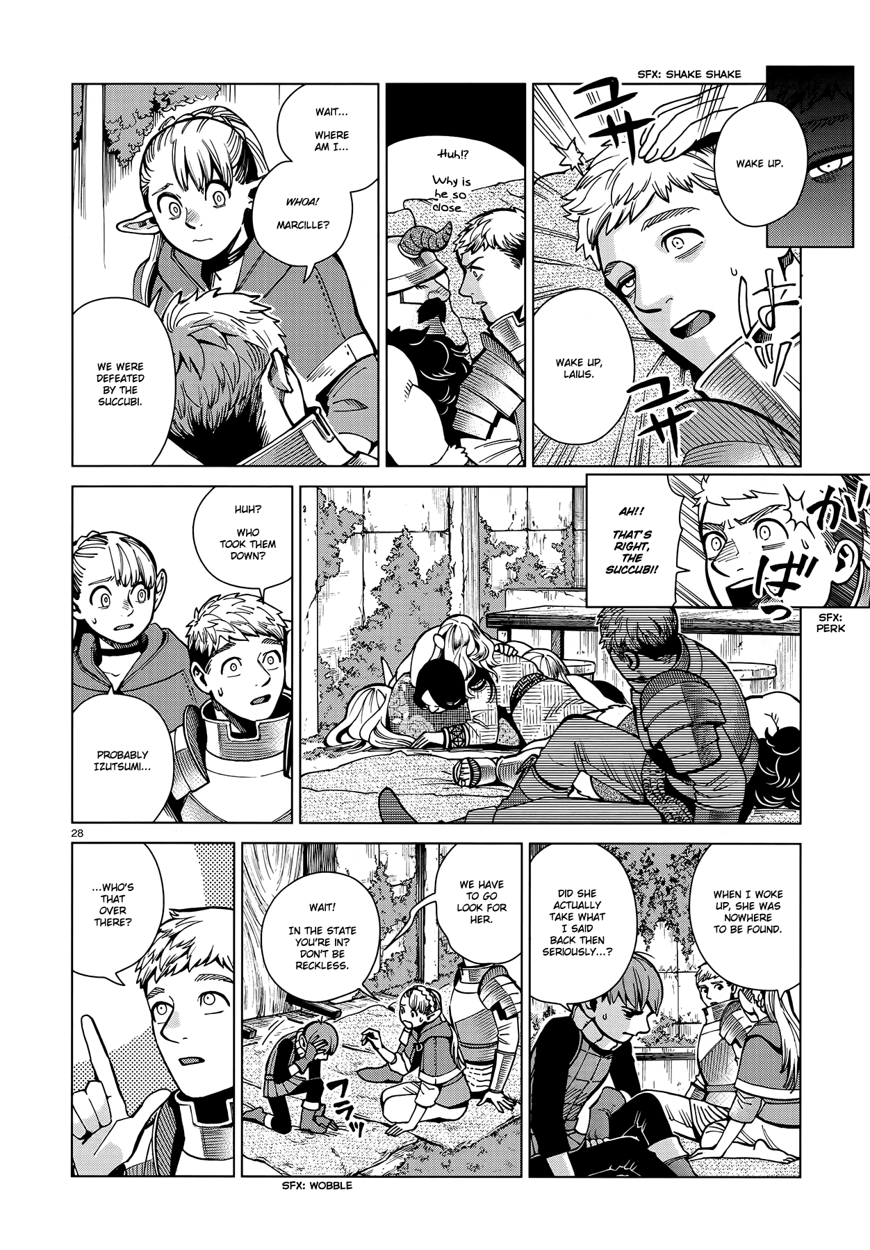 Dungeon Meshi Chapter 59 page 28 - Chapter 59: Succubus, Part II