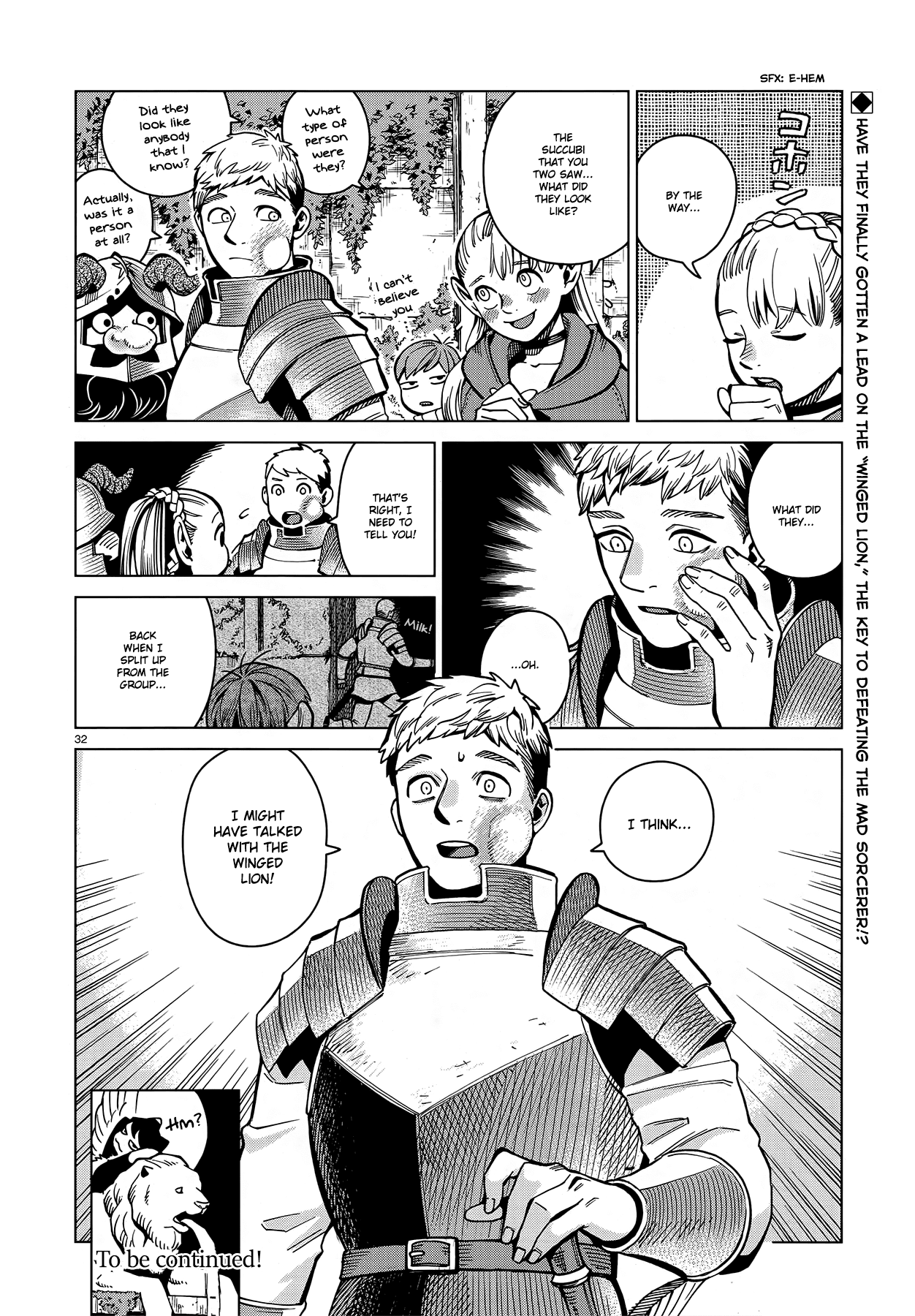 Dungeon Meshi Chapter 59 page 32 - Chapter 59: Succubus, Part II