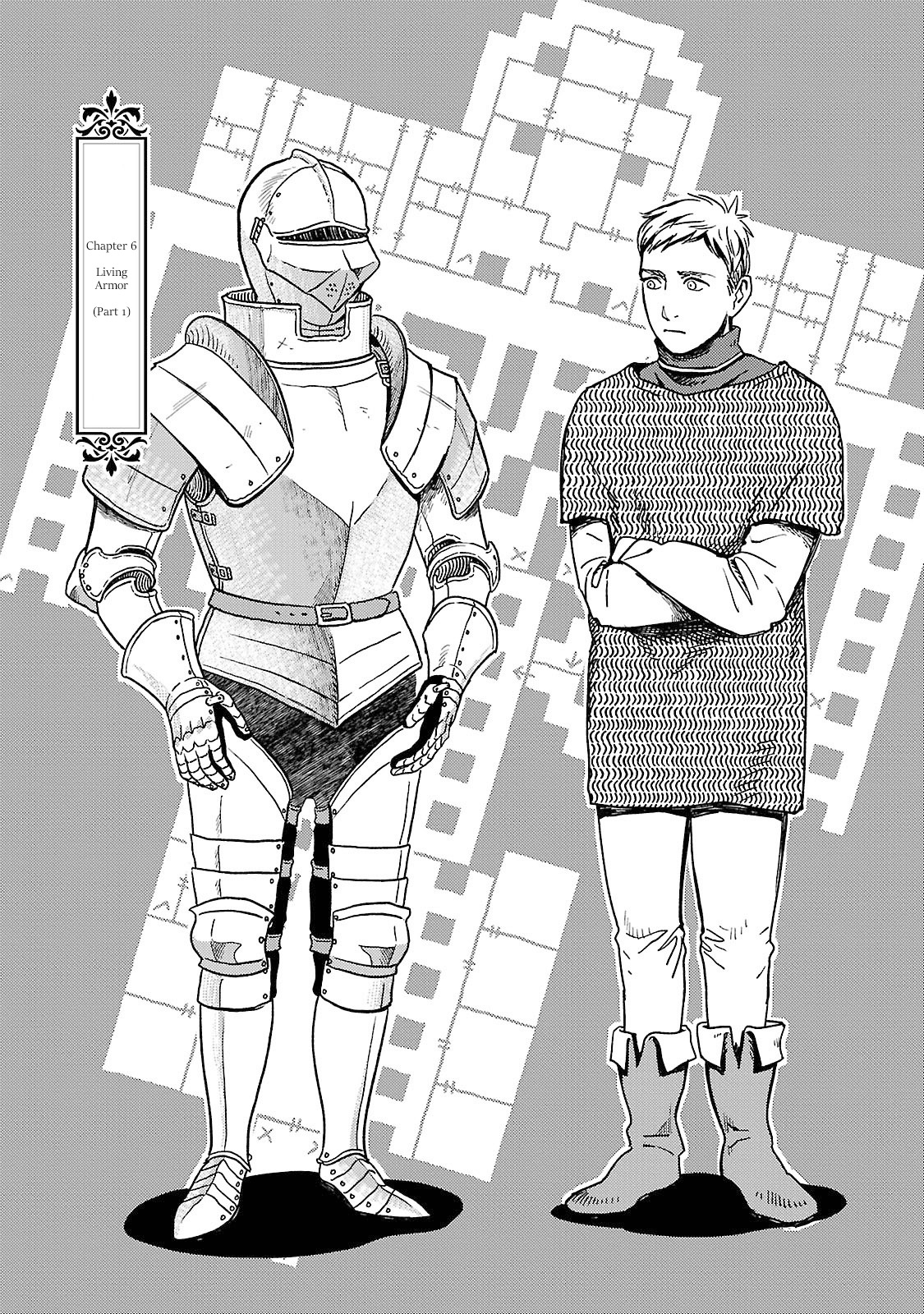 Dungeon Meshi Chapter 6 page 1 - Chapter 6: Living Armor (Part I)