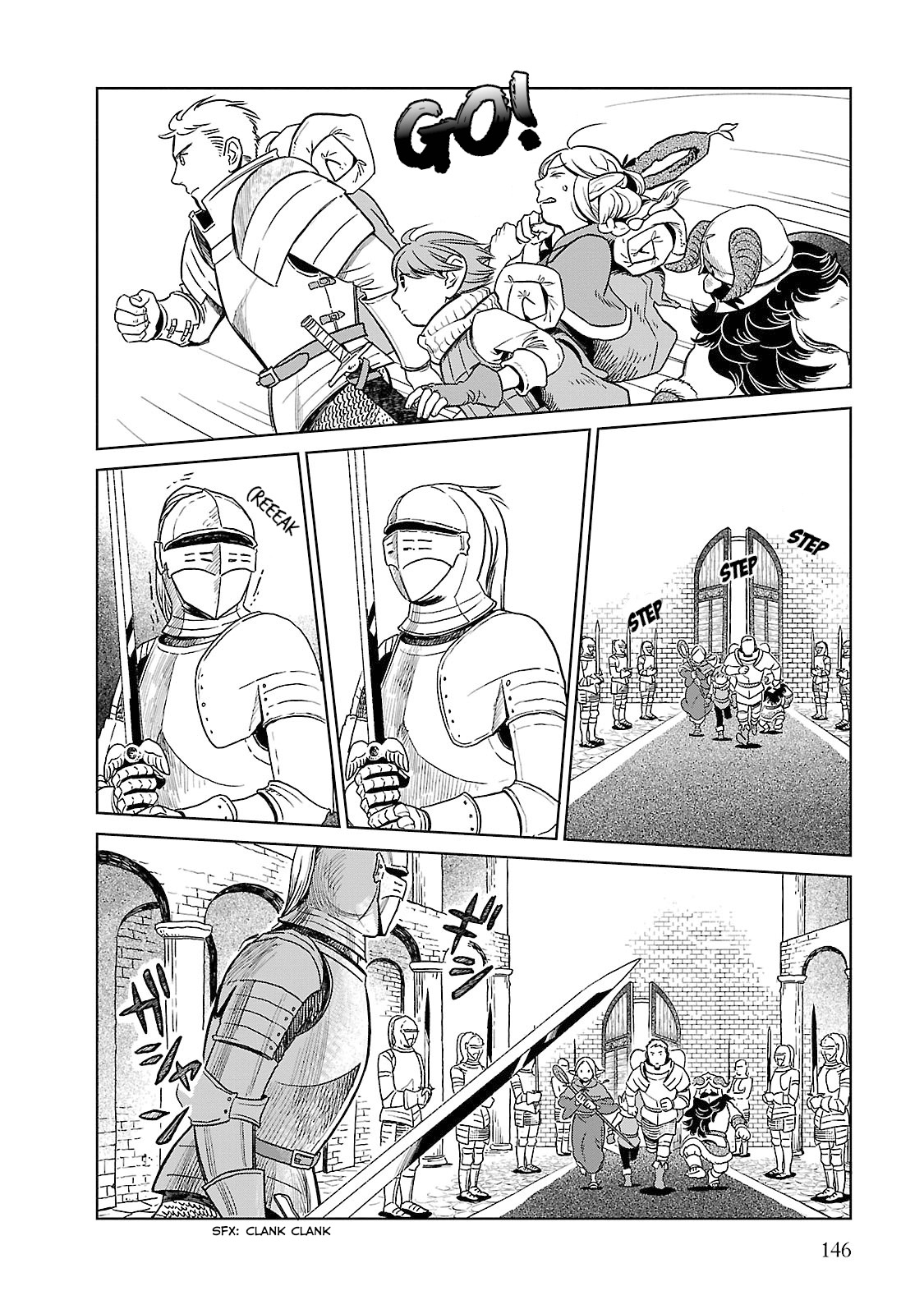 Dungeon Meshi Chapter 6 page 10 - Chapter 6: Living Armor (Part I)