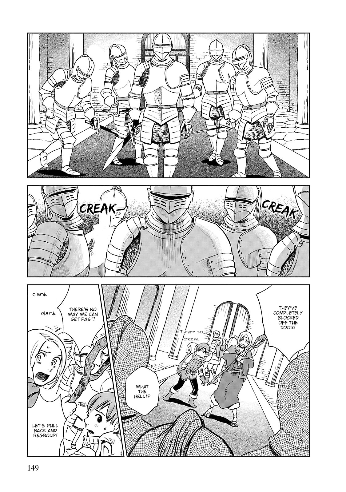 Dungeon Meshi Chapter 6 page 13 - Chapter 6: Living Armor (Part I)