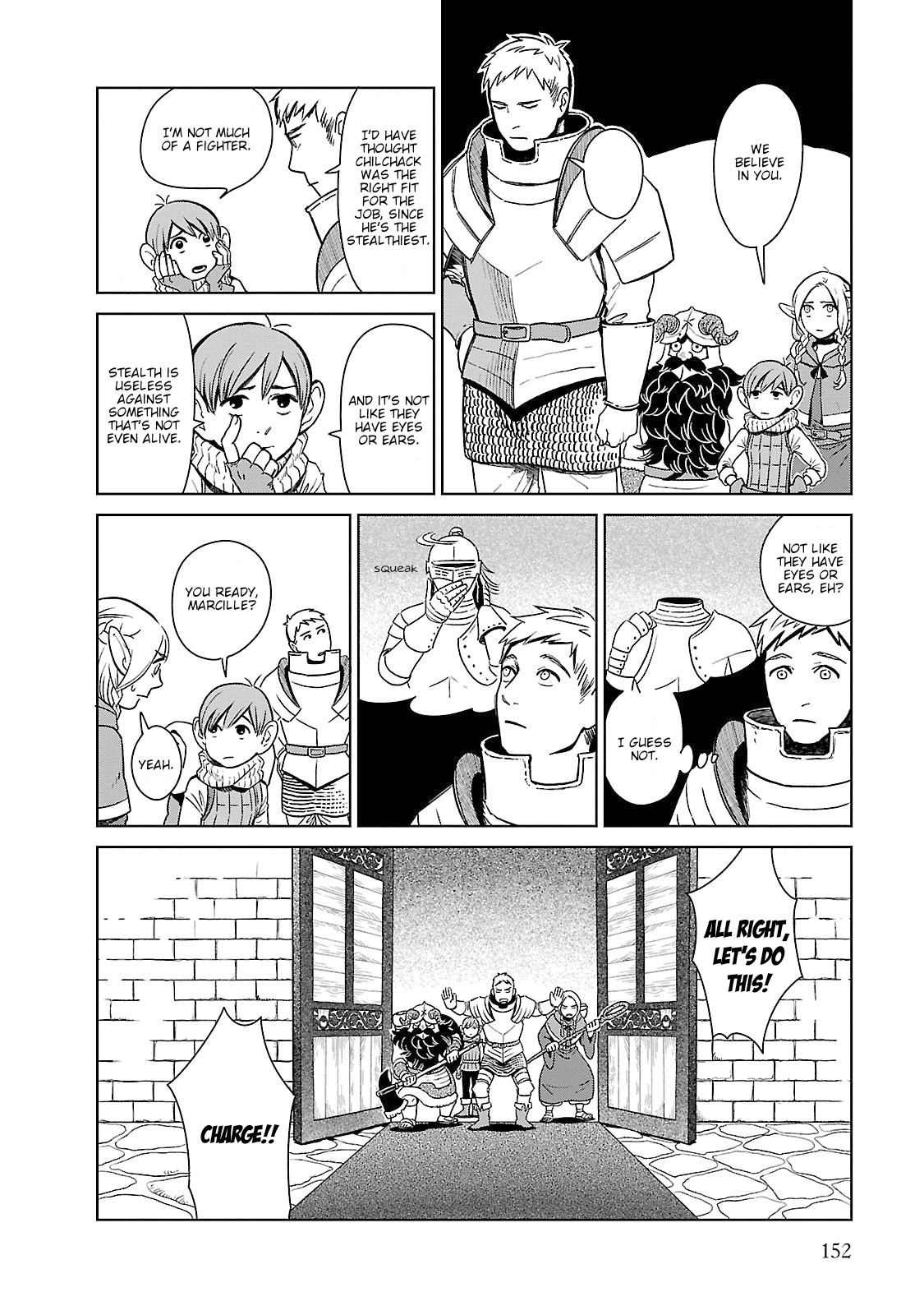 Dungeon Meshi Chapter 6 page 16 - Chapter 6: Living Armor (Part I)
