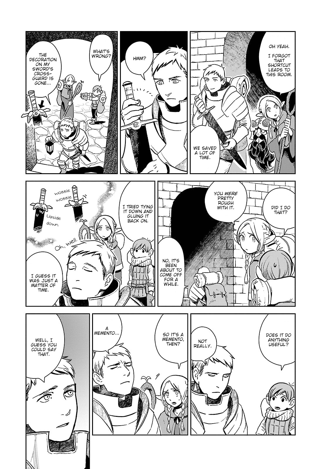 Dungeon Meshi Chapter 6 page 3 - Chapter 6: Living Armor (Part I)