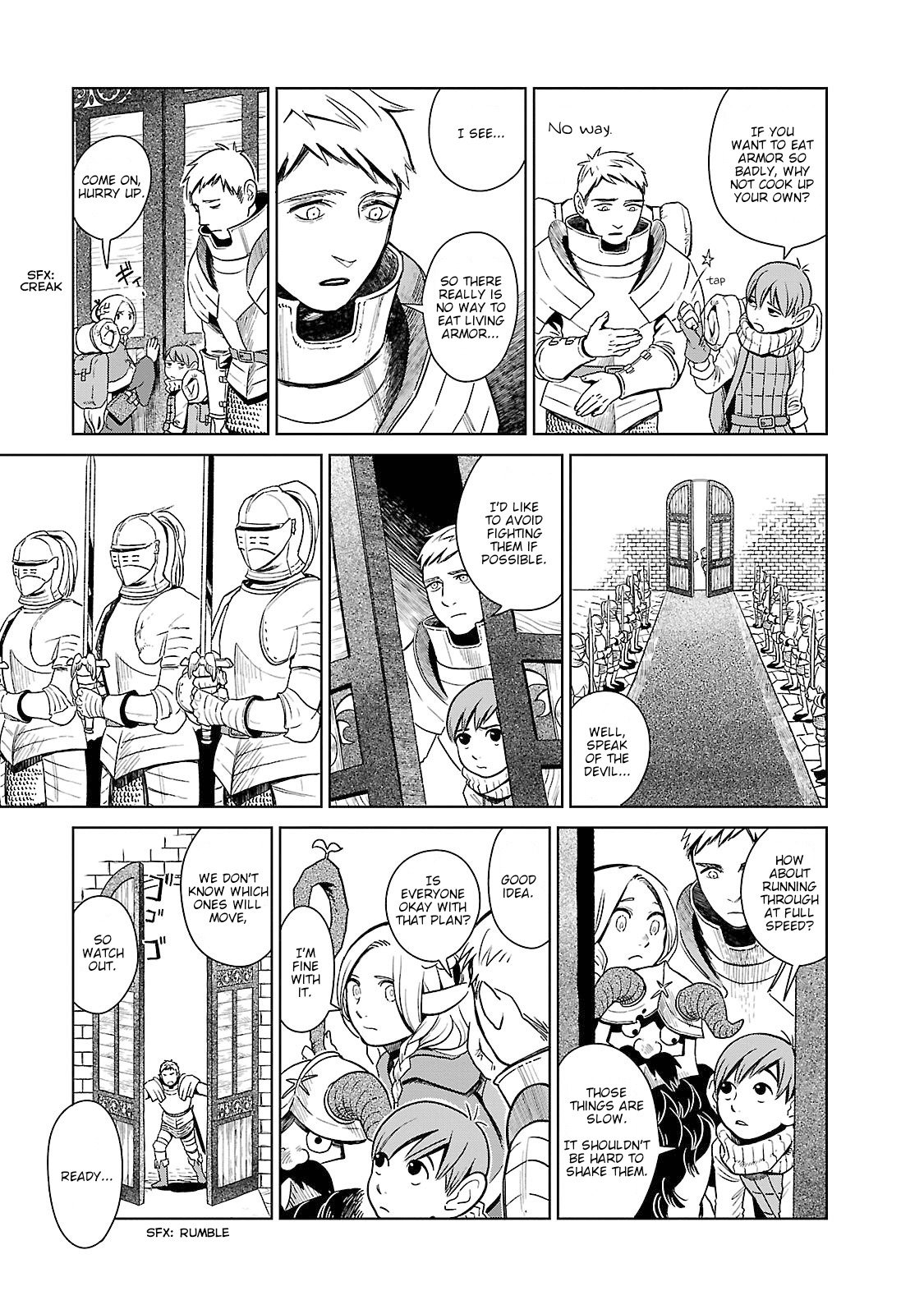 Dungeon Meshi Chapter 6 page 9 - Chapter 6: Living Armor (Part I)